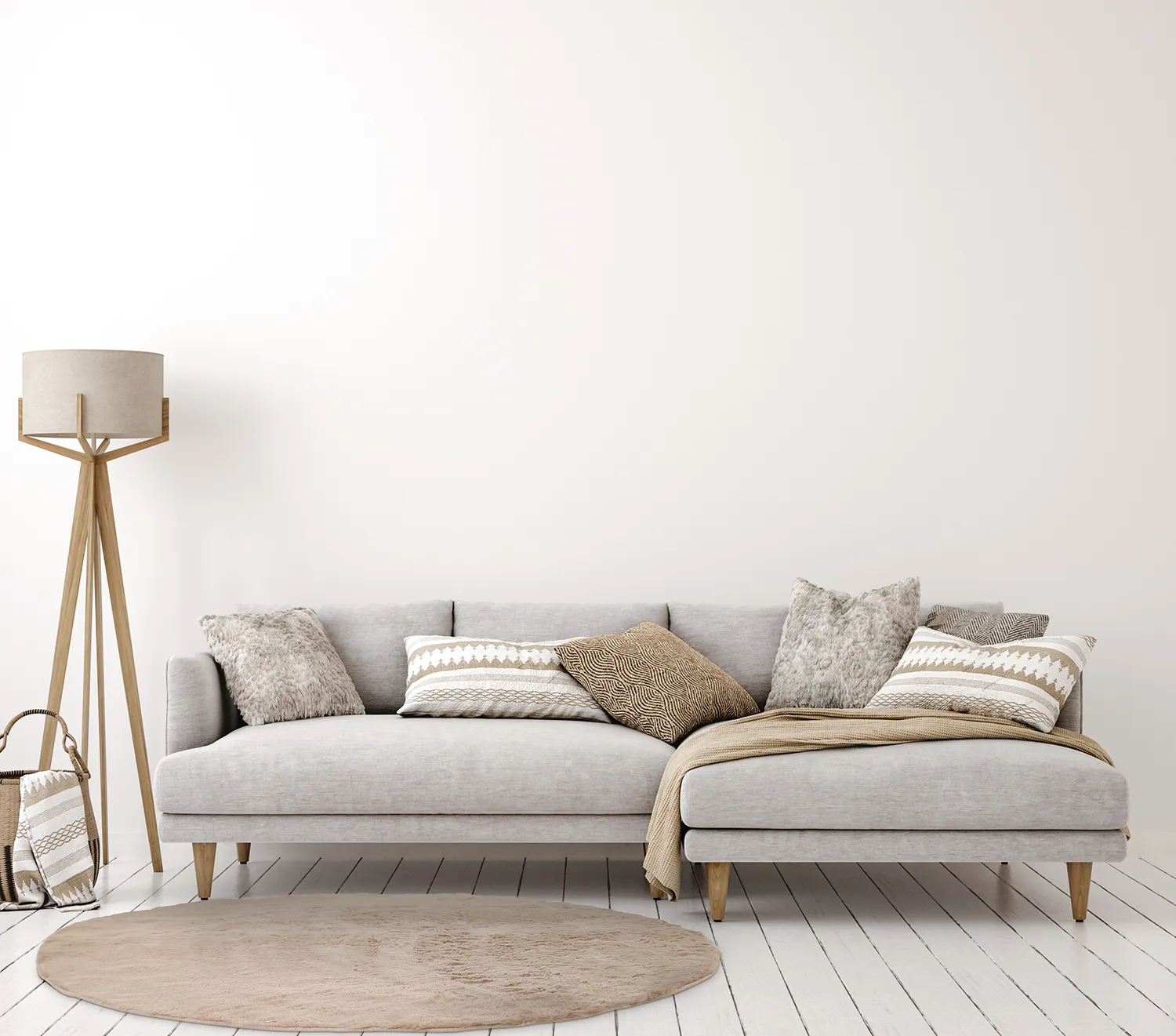 Alfombras redondeadas - Cloud Super Soft (taupe)
