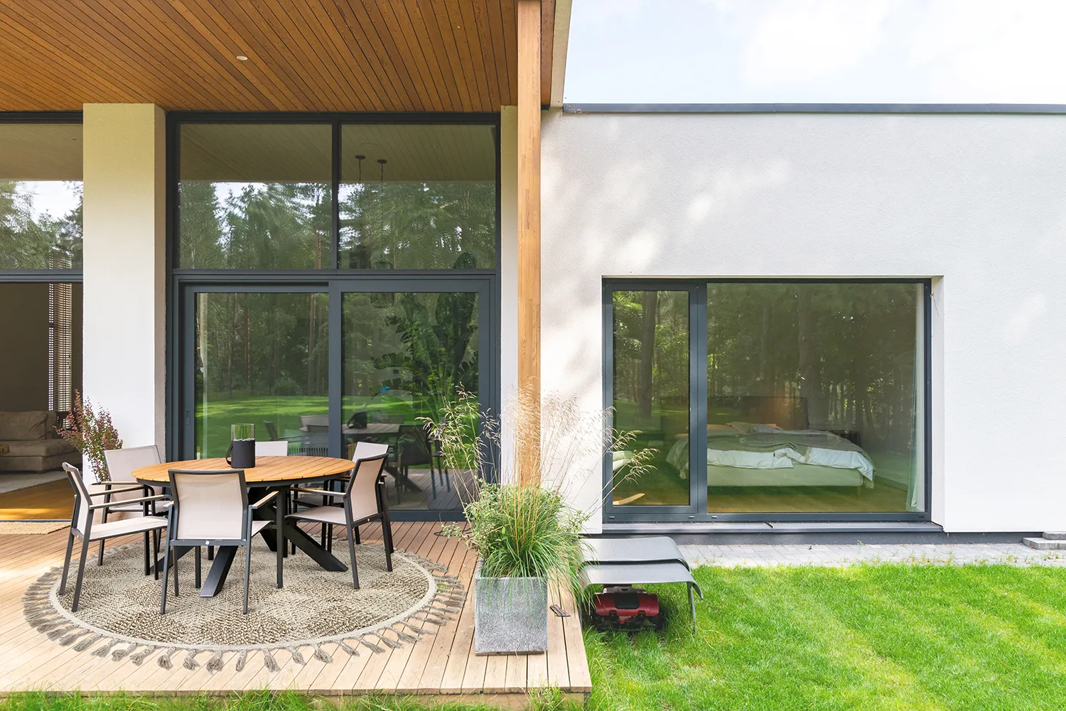 Alfombras redondeadas - Indoor/Outdoor Dakota (beige)