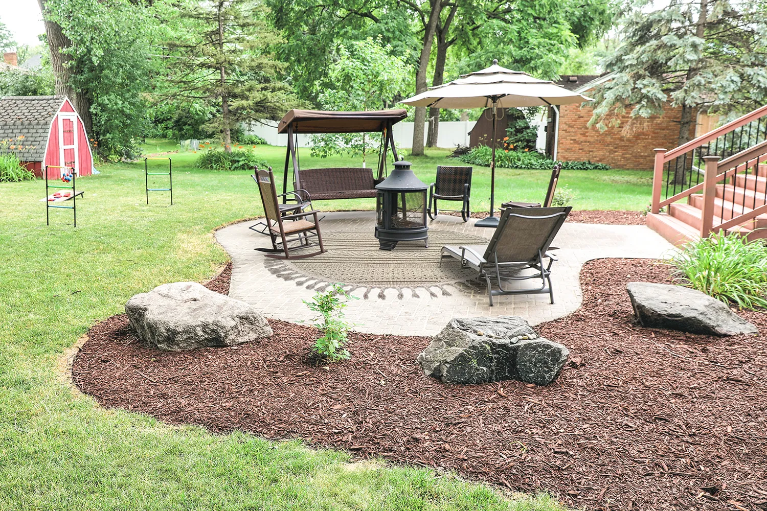 Alfombras redondeadas - Indoor/Outdoor Athena (beige)