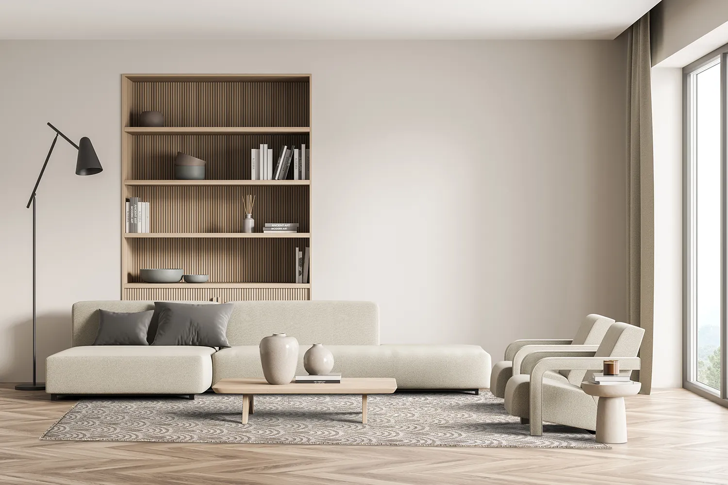 Alfombras de Interior/Exterior - Odin (beige)