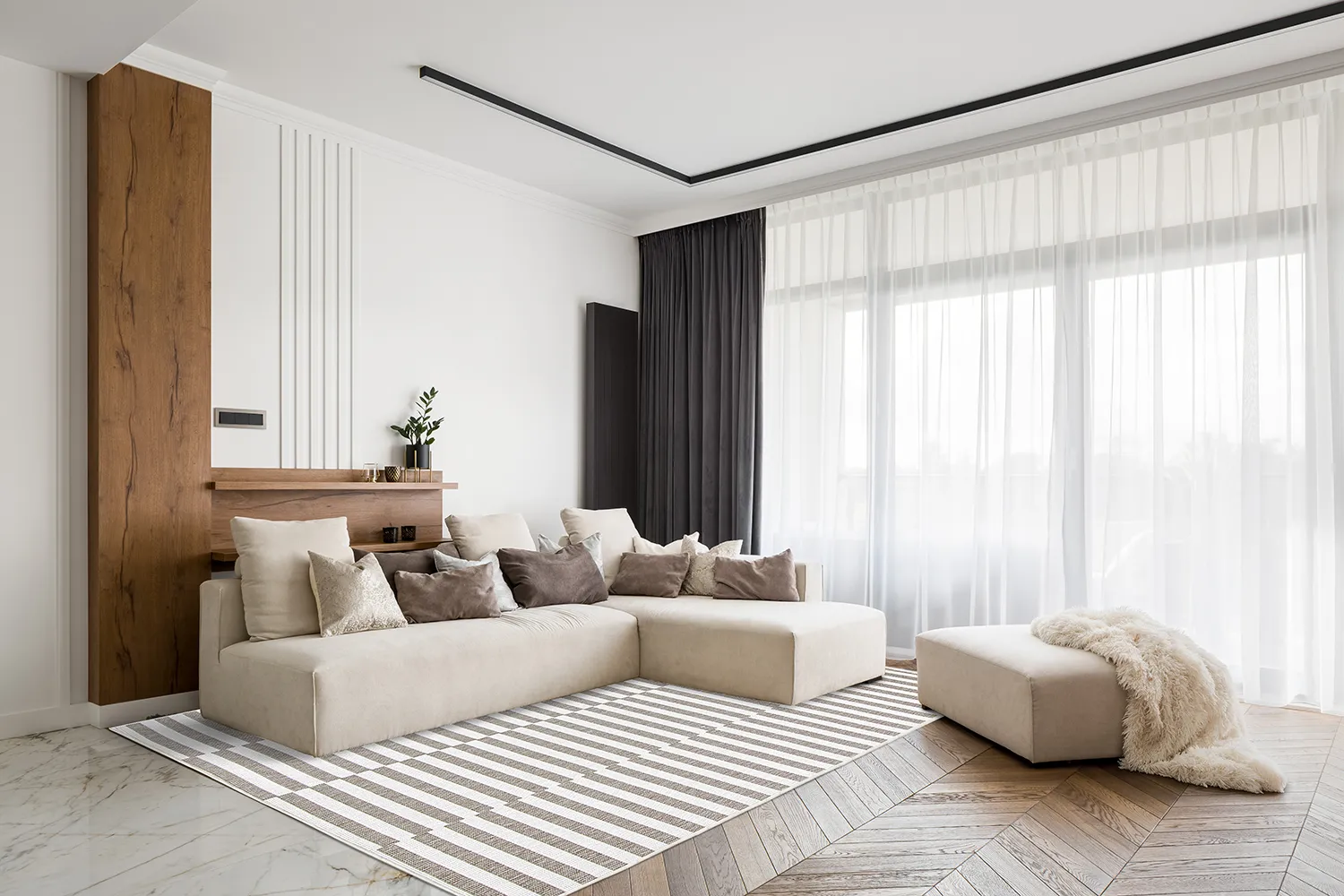 Alfombras de Interior/Exterior - Otto (beige)