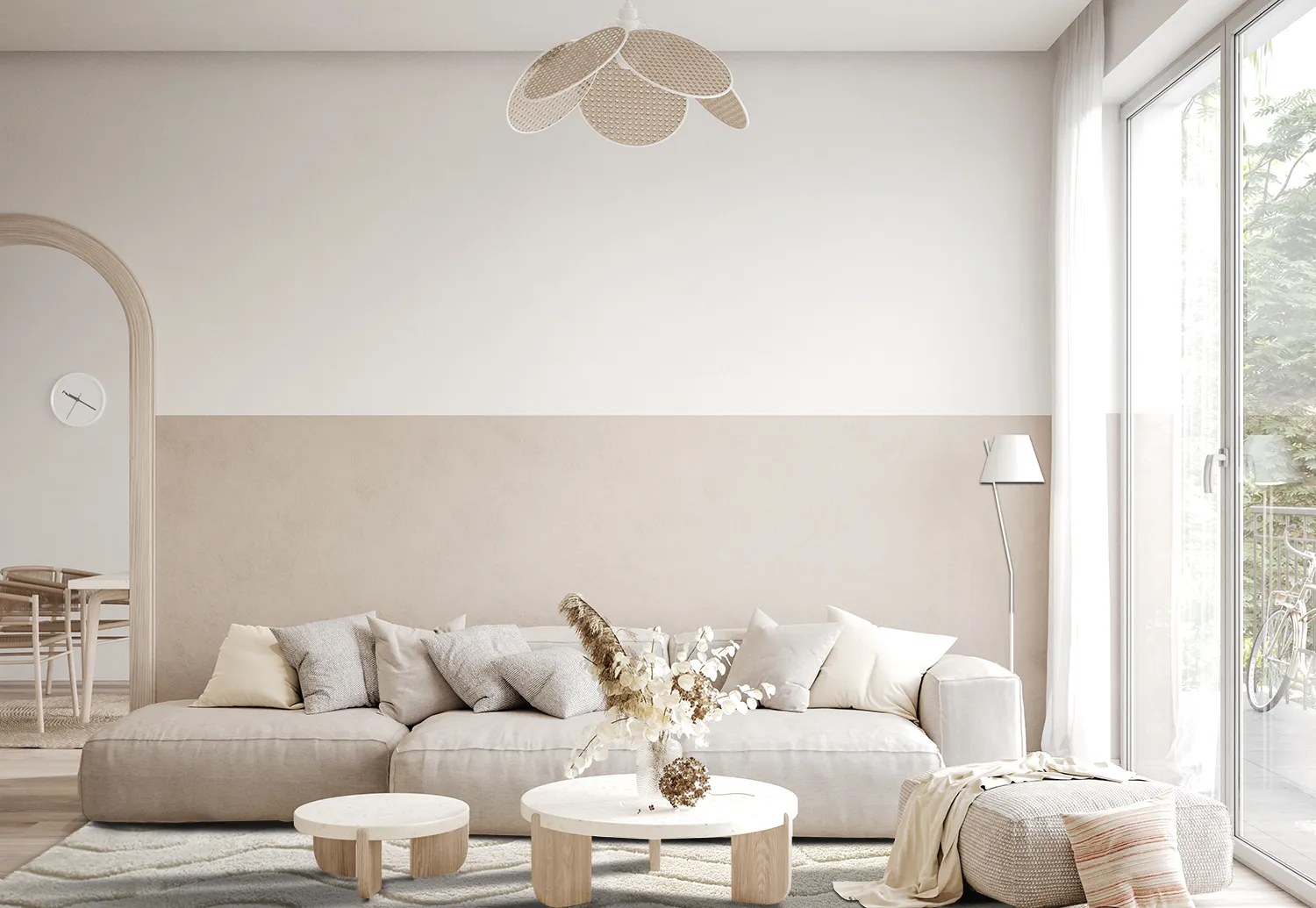 Alfombras de pelo largo - Ottoline (offwhite)