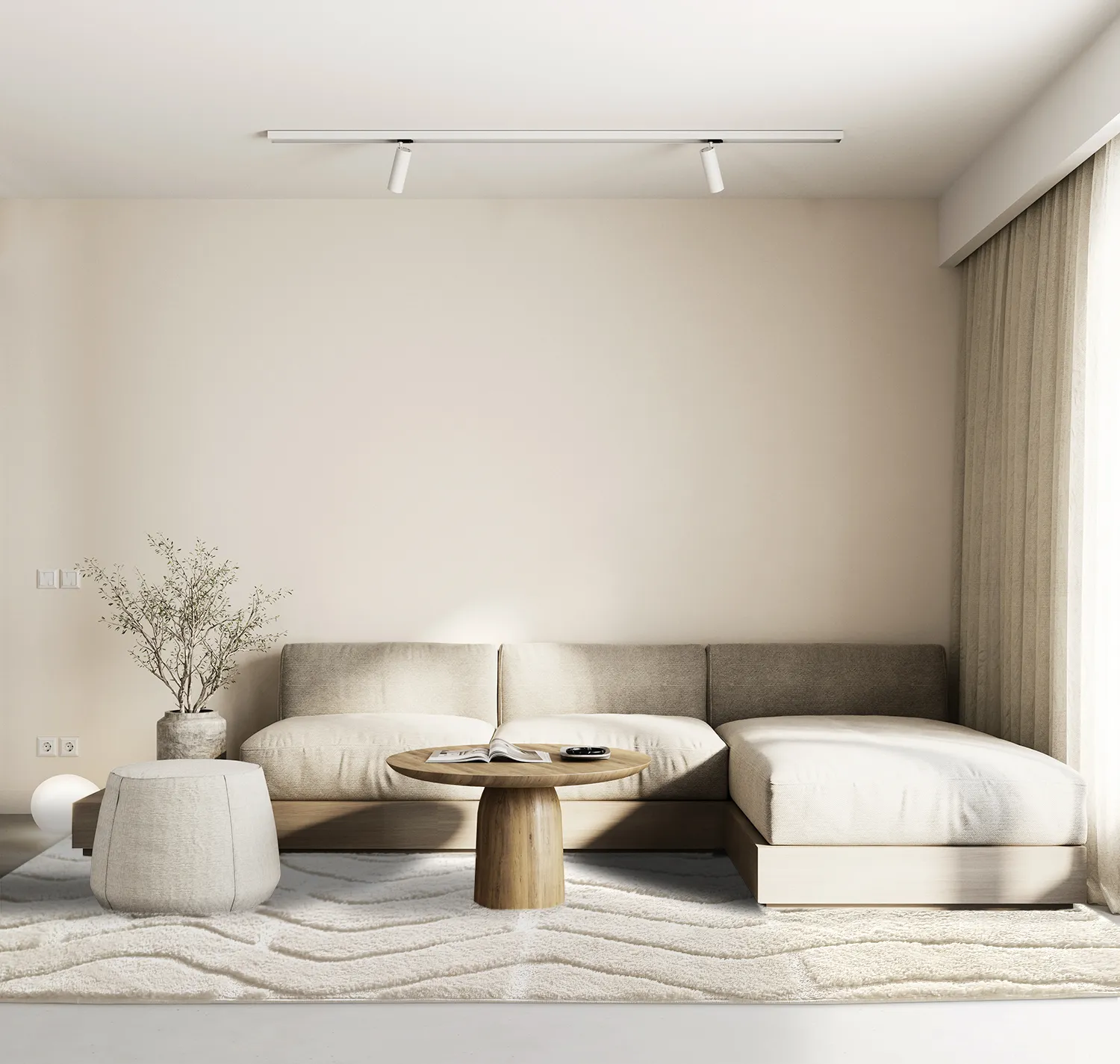 Alfombras de pelo largo - Ottoline (offwhite)