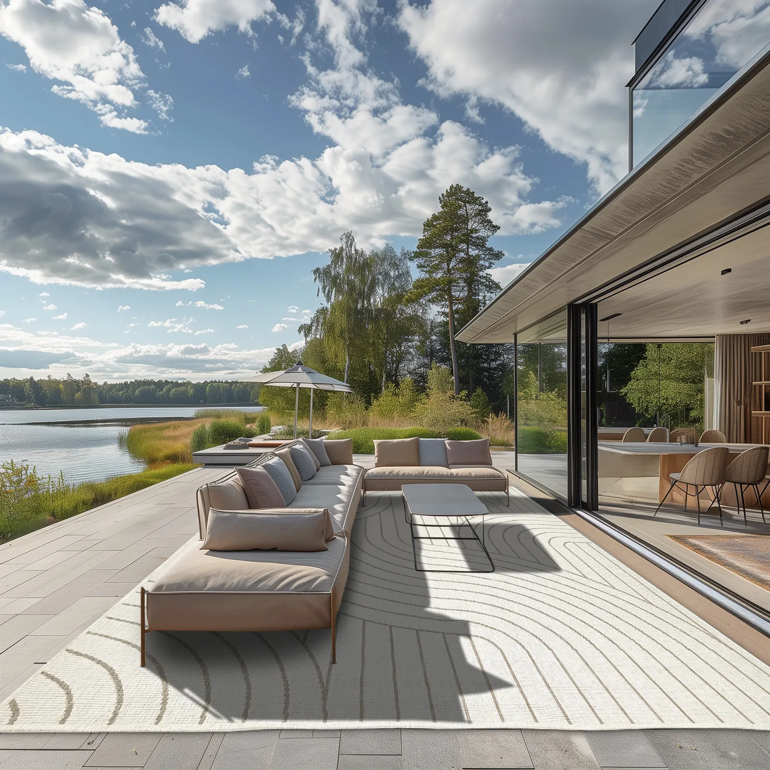 Alfombras de Interior/Exterior - Maynard (beige)