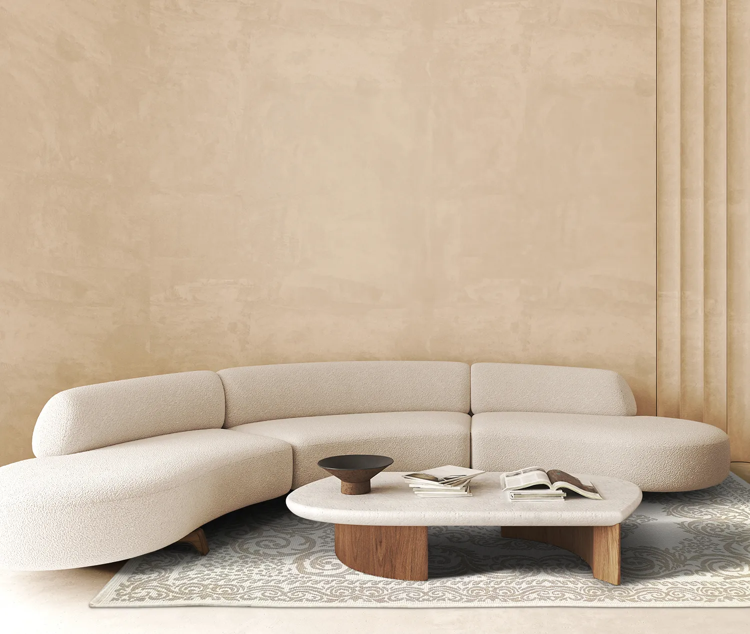 Alfombras de Interior/Exterior - Sylvaine (beige)