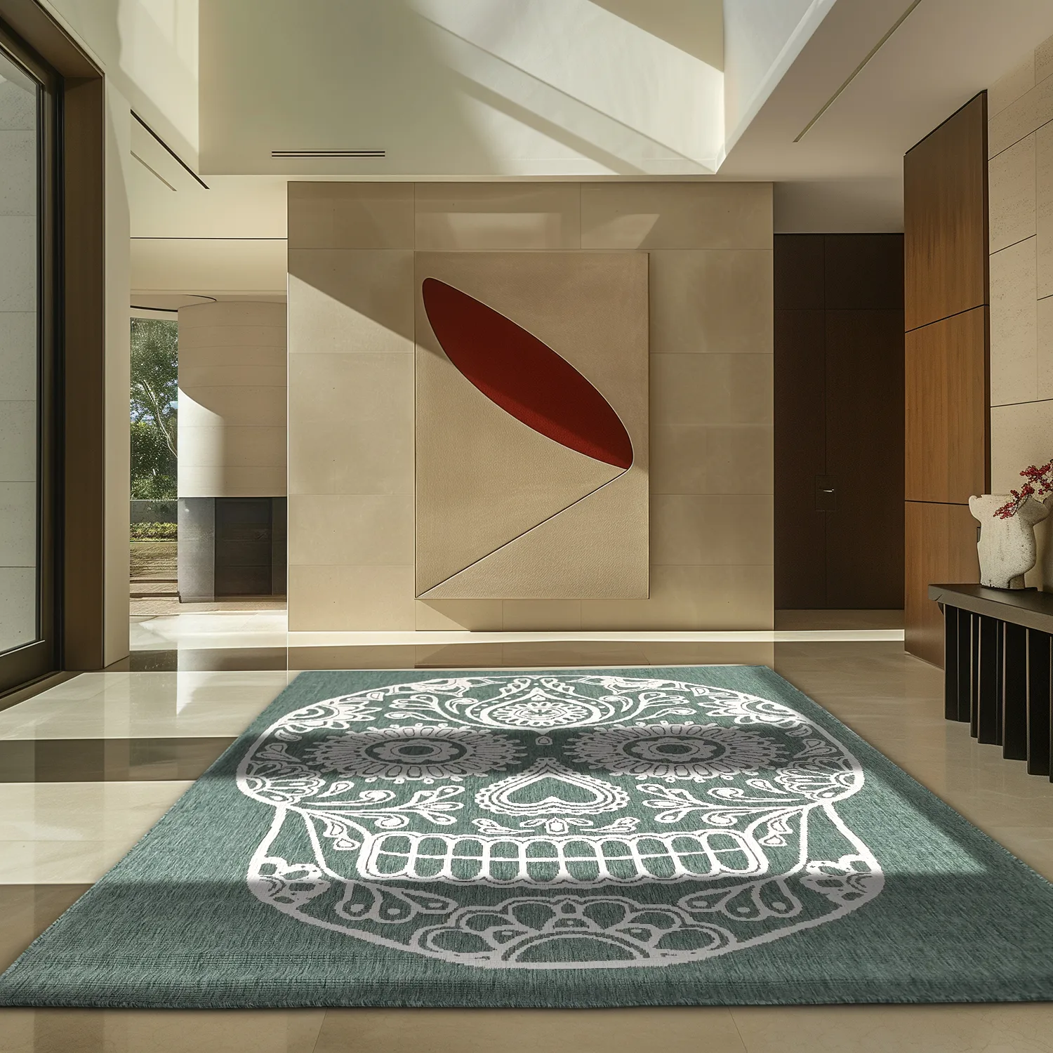 Alfombras de Interior/Exterior - Raylan (verde)