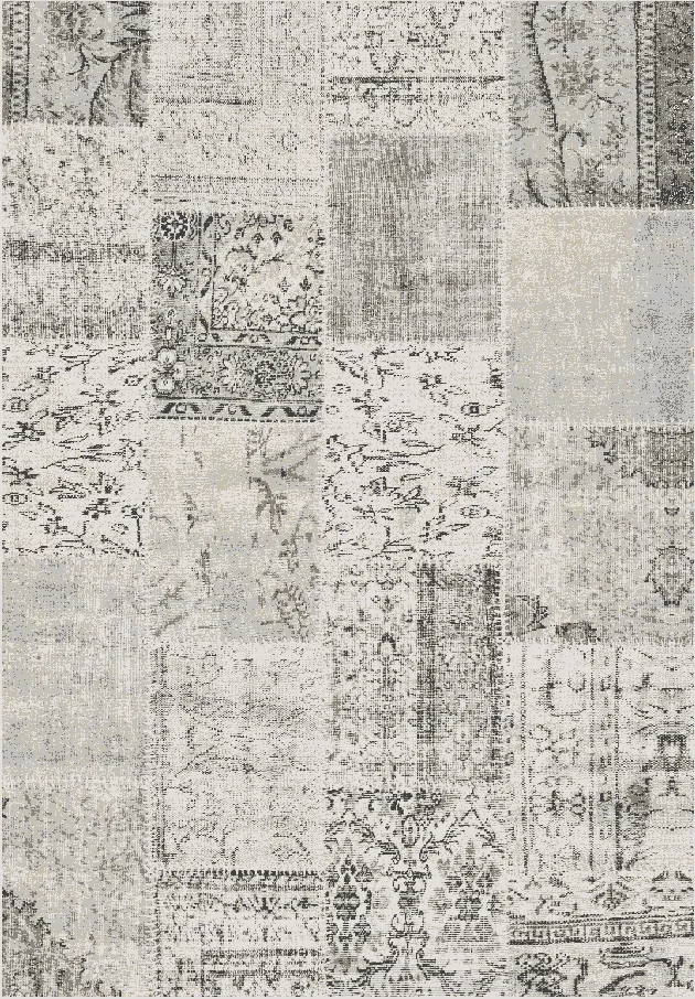 Alfombra Wilton - Benigna (crema/gris)