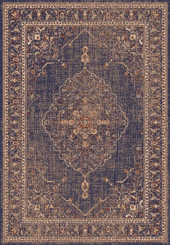 Alfombra Wilton - Benigna (azul)