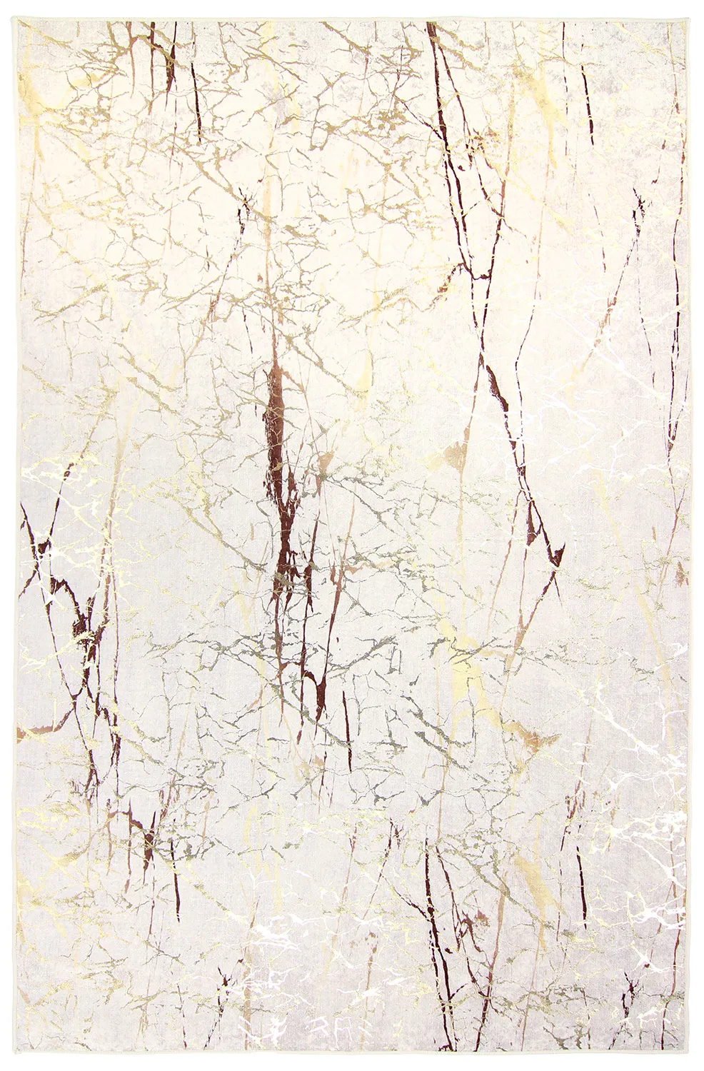 Alfombra Wilton - Alden (offwhite/oro)