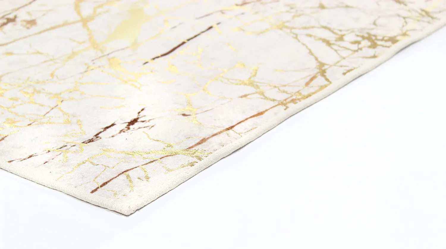 Alfombra Wilton - Alden (offwhite/oro)