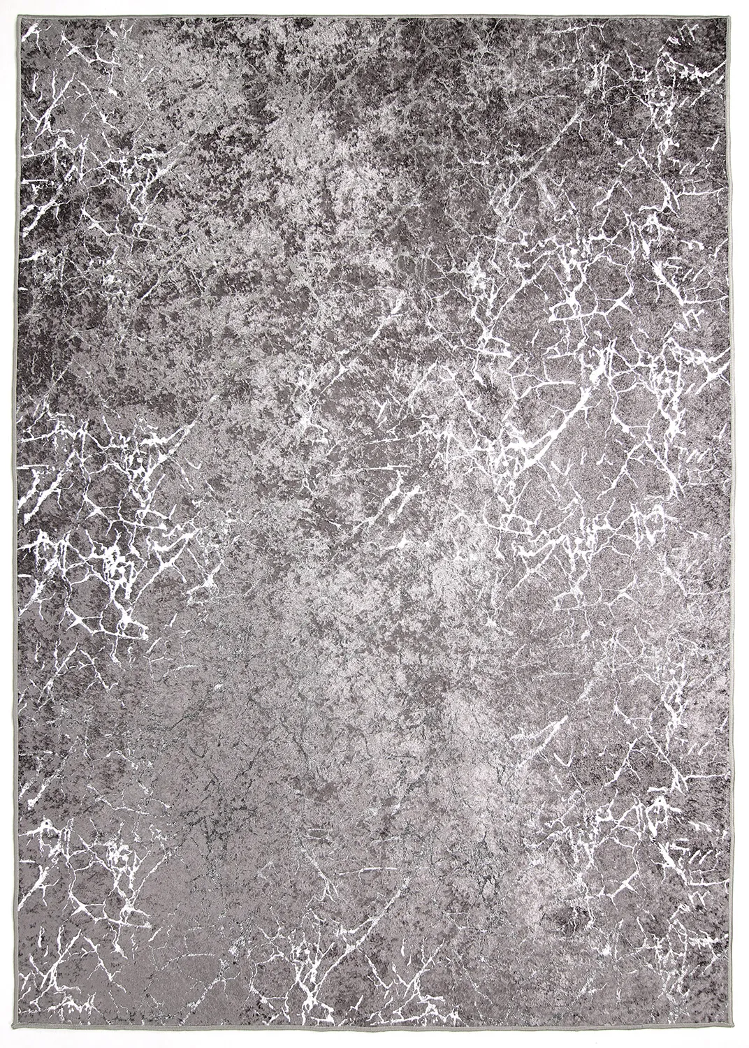 Alfombra Wilton - Zaria (gris oscuro/plata)