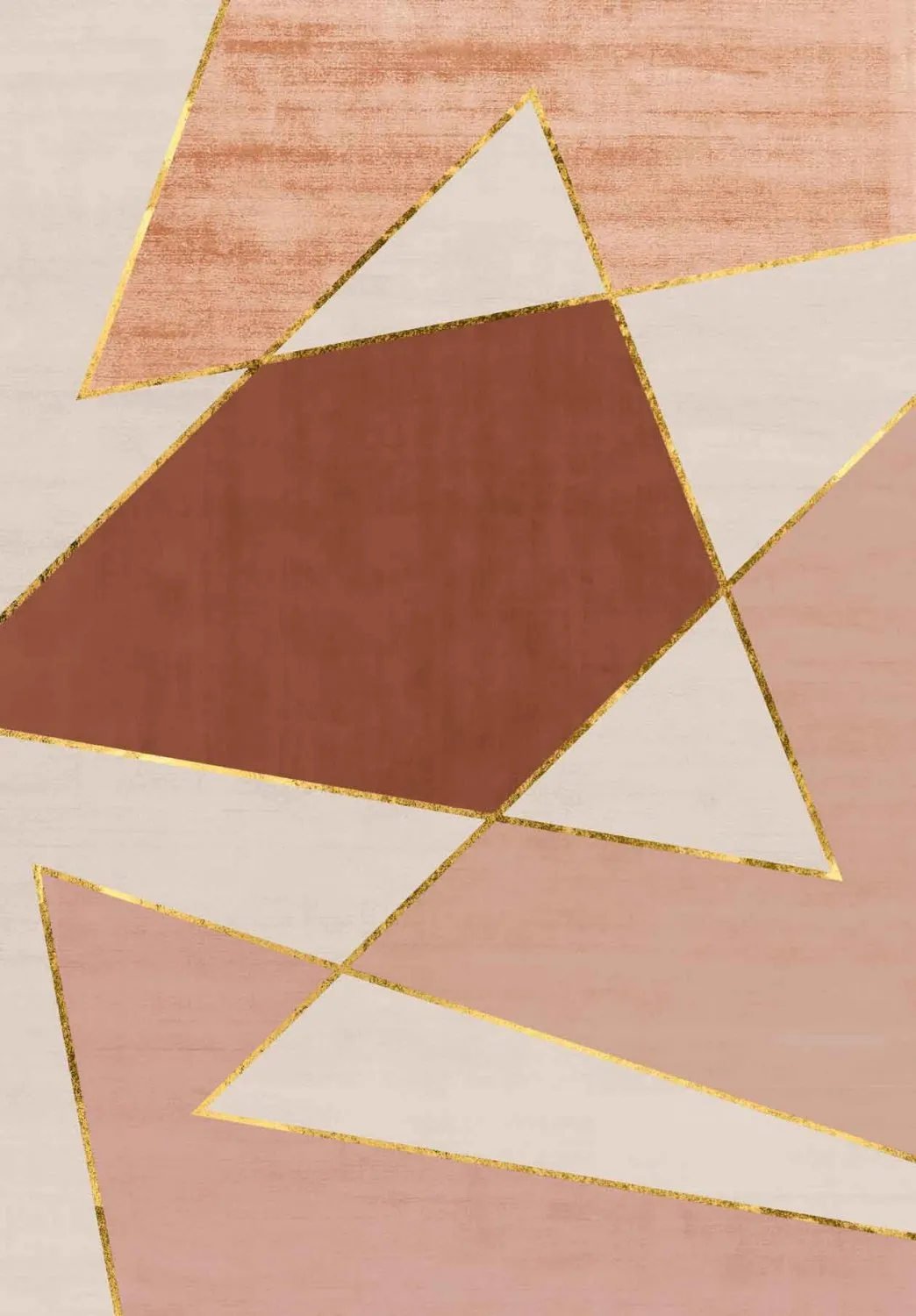 Alfombra Wilton - Jade (beige/rosa)