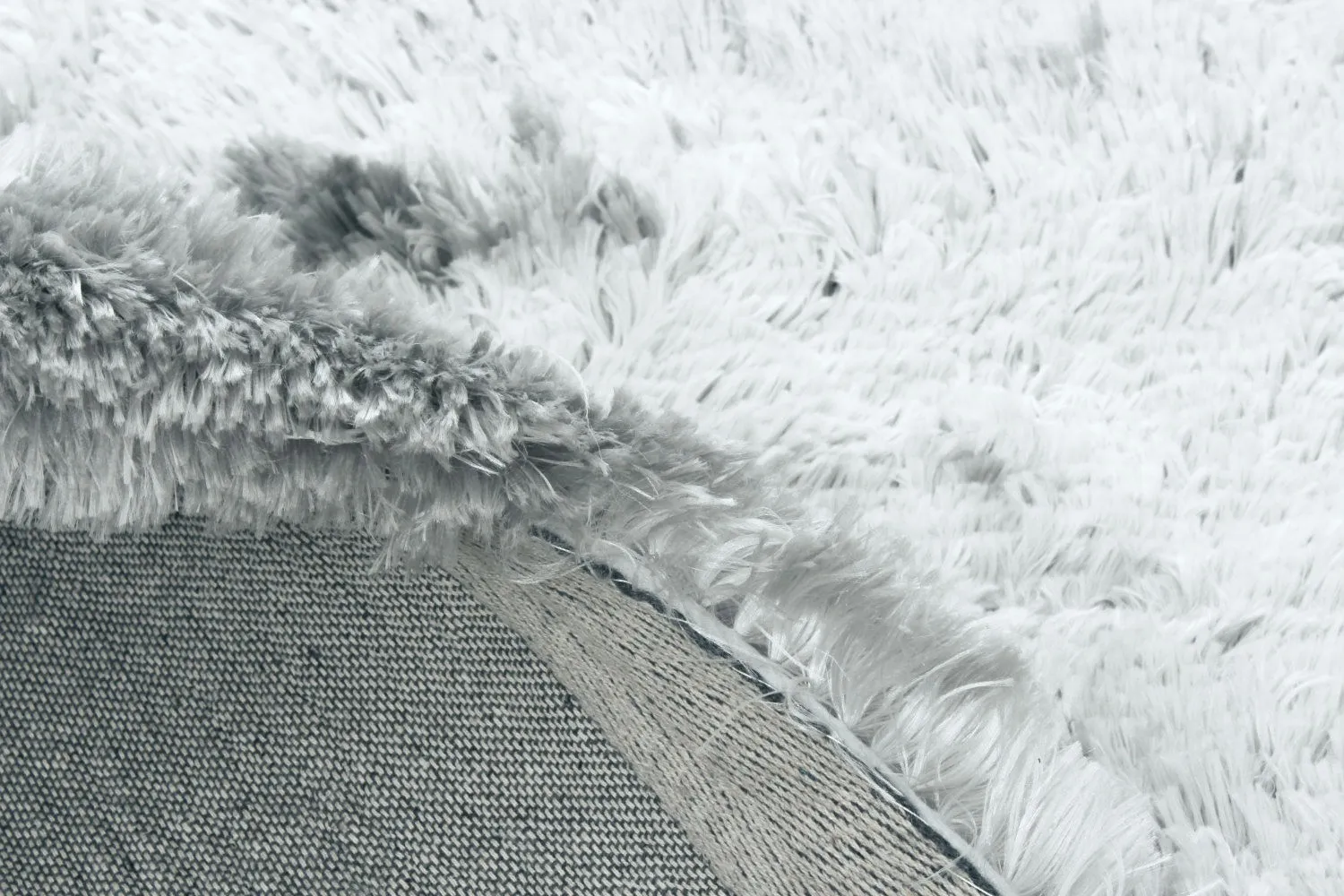 Alfombras de pelo largo - Janjira (plata)