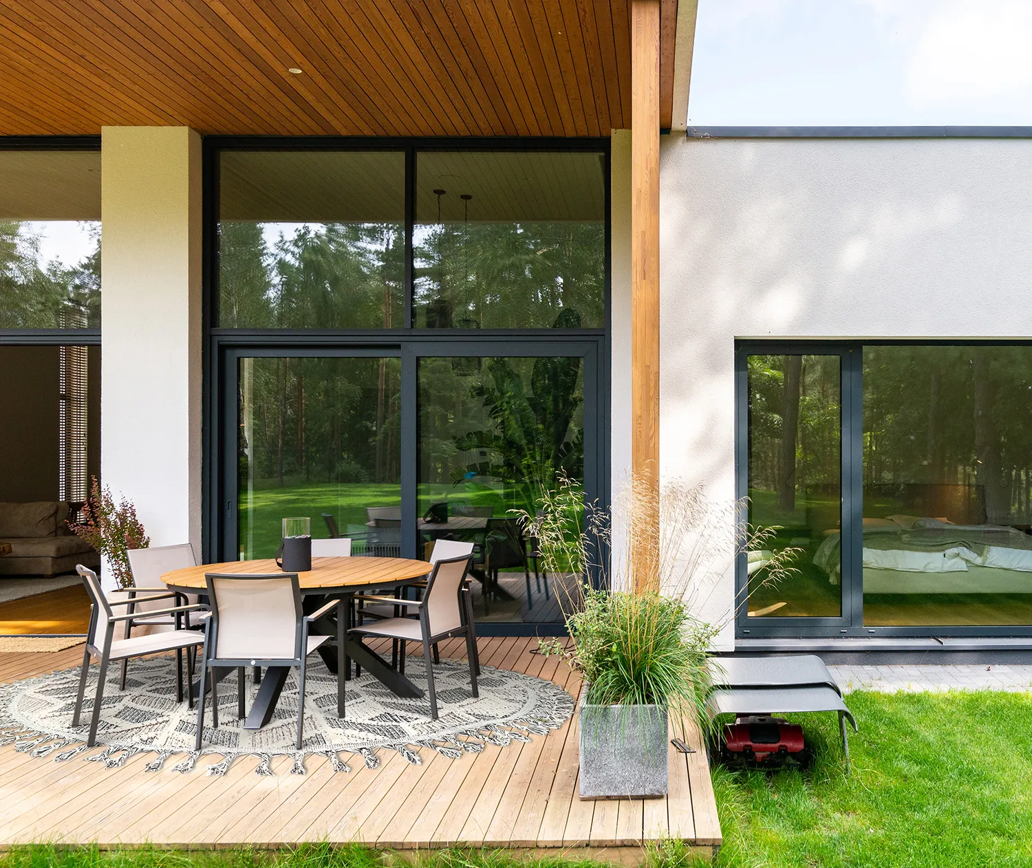 Alfombras redondeadas - Indoor/Outdoor Jena (multi)