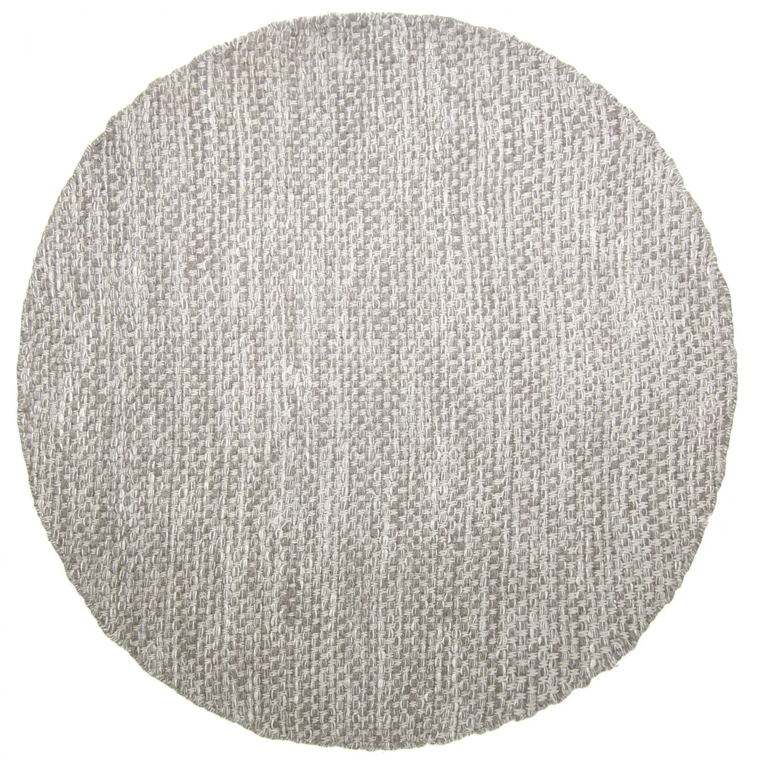 Alfombras redondeadas - Jenim (gris/blanco)