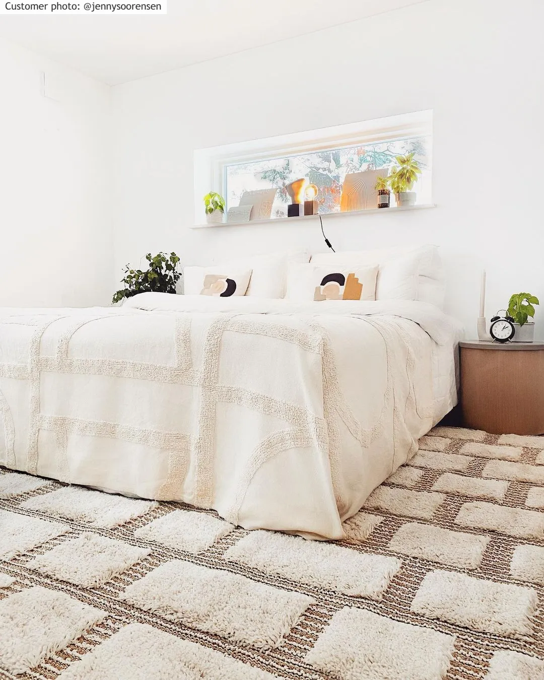 Alfombras de pelo largo - Lousa (beige)