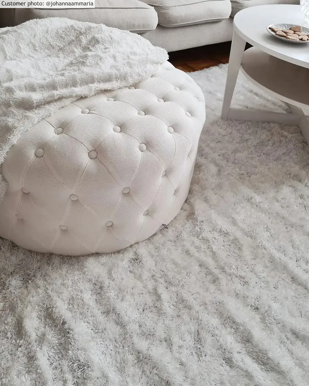 Alfombras de pelo largo - Cosy (blanco)