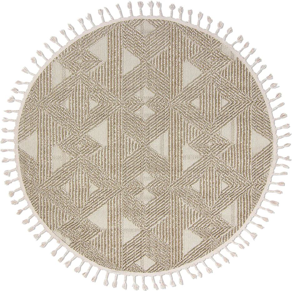 Alfombras redondeadas - Indoor/Outdoor Lennon (beige)