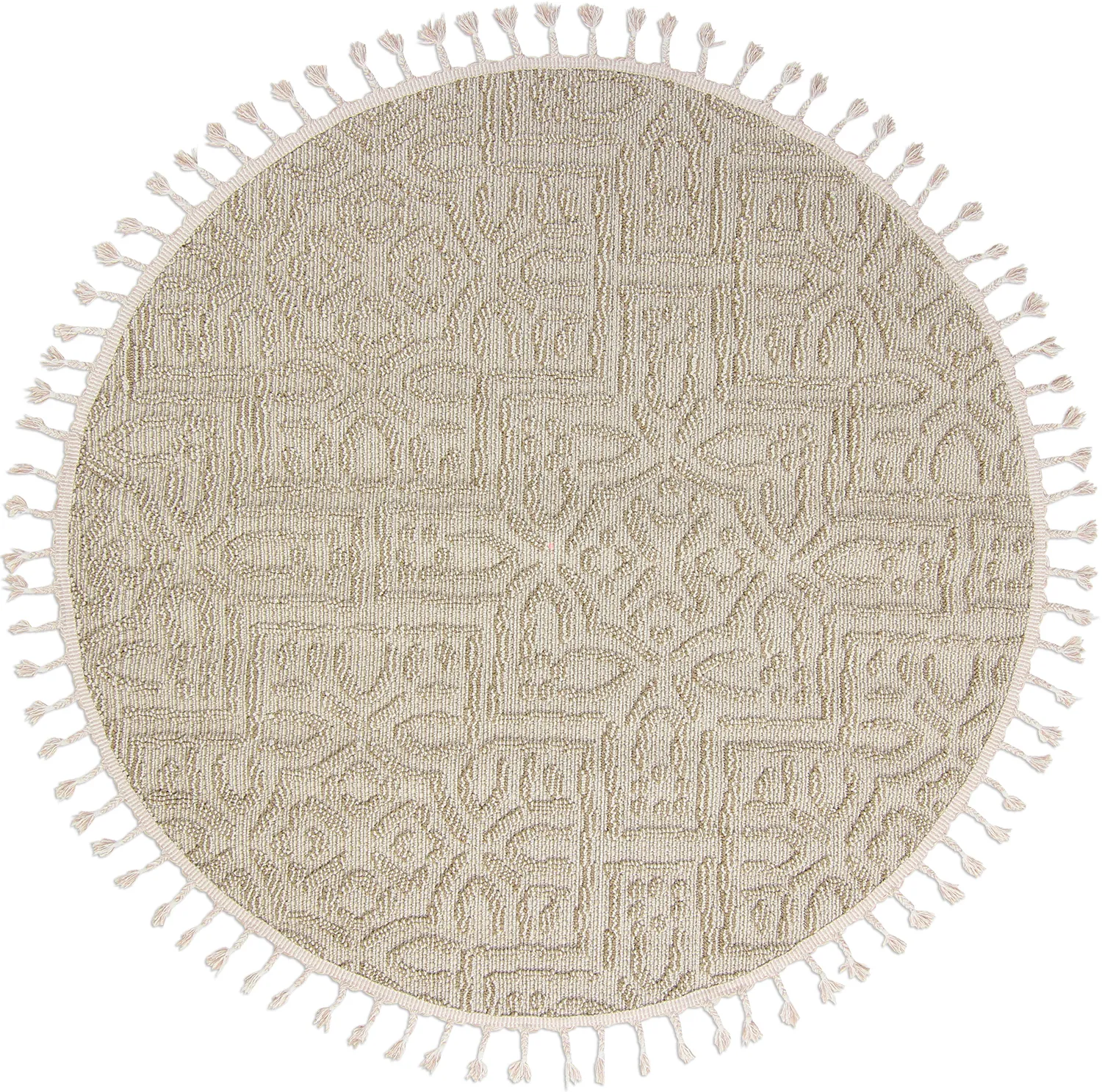 Alfombras redondeadas - Indoor/Outdoor Dorotea (beige)