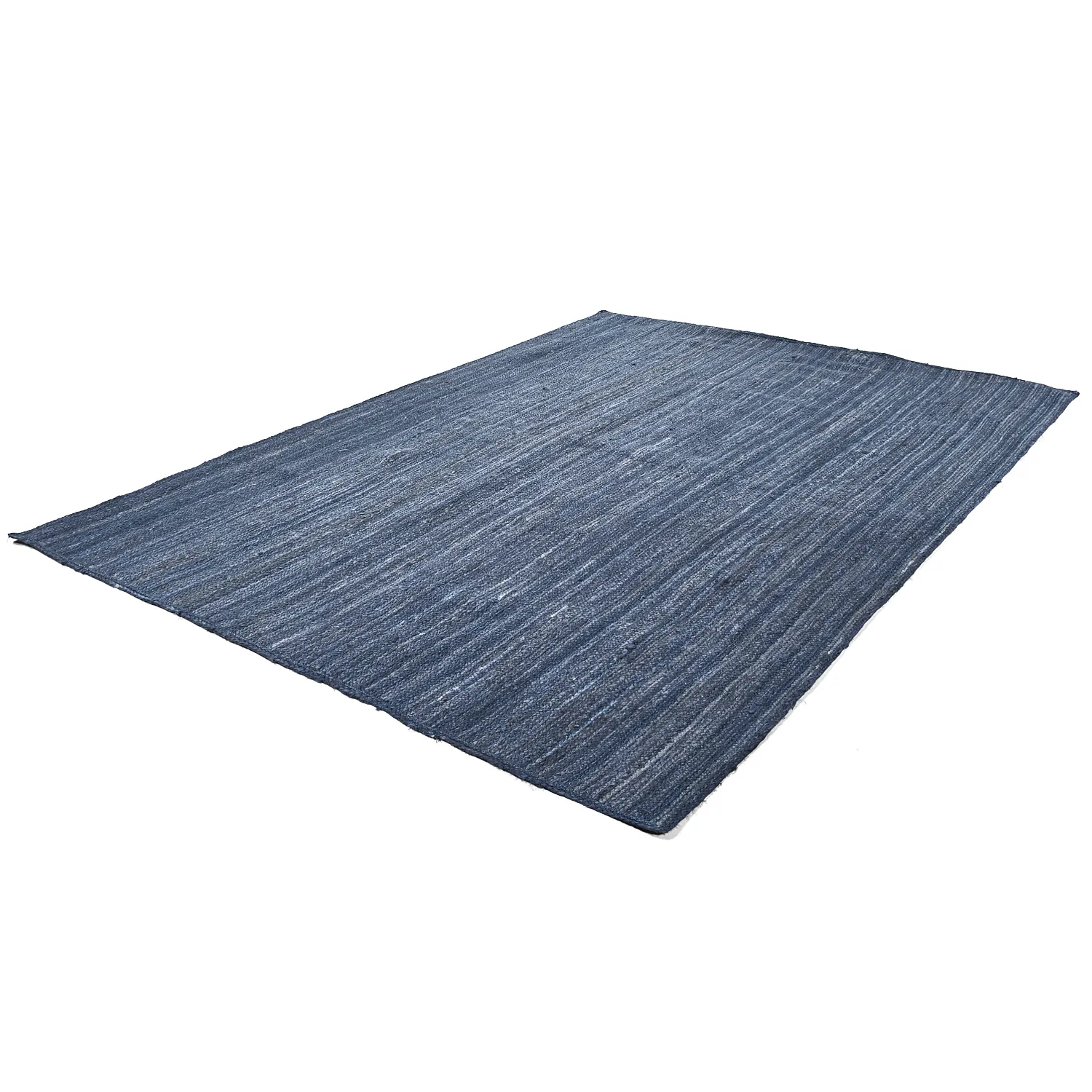 Alfombra de yute - Amasia (azul)