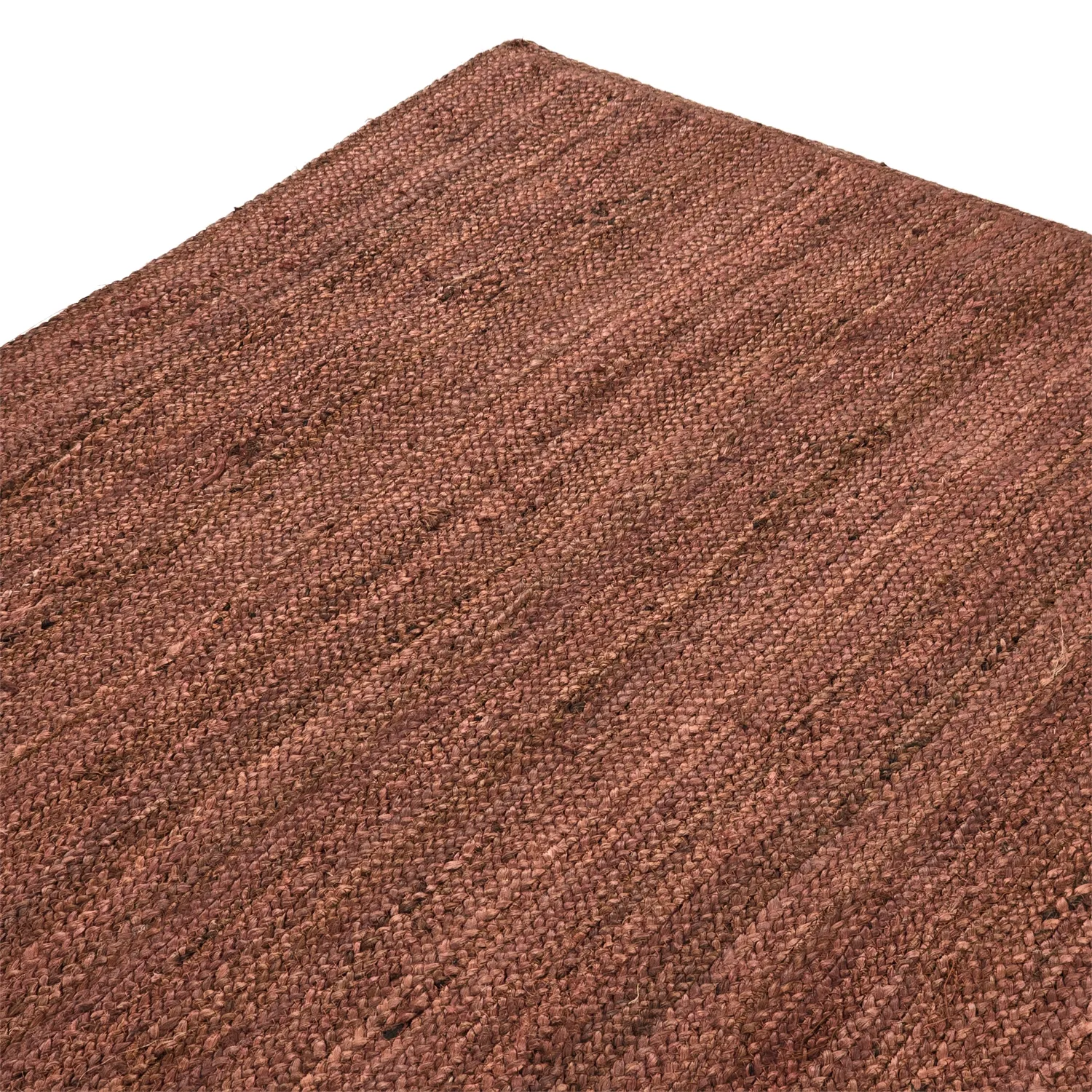 Alfombra de yute - Amasia (castaña)