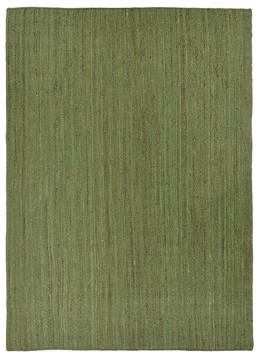 Alfombra de yute - Amasia (verde militar)