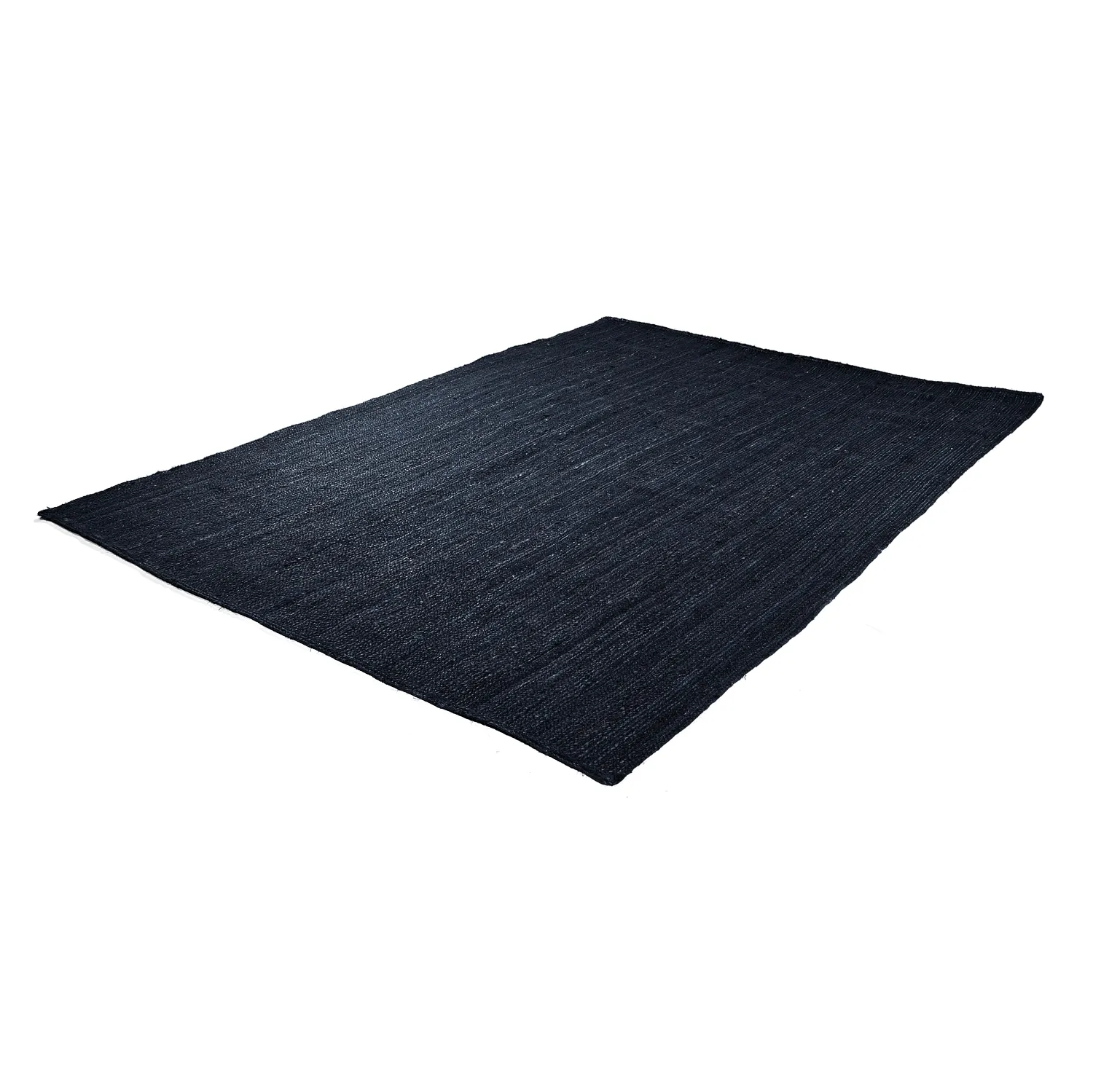 Alfombra de yute - Amasia (azul oscuro)