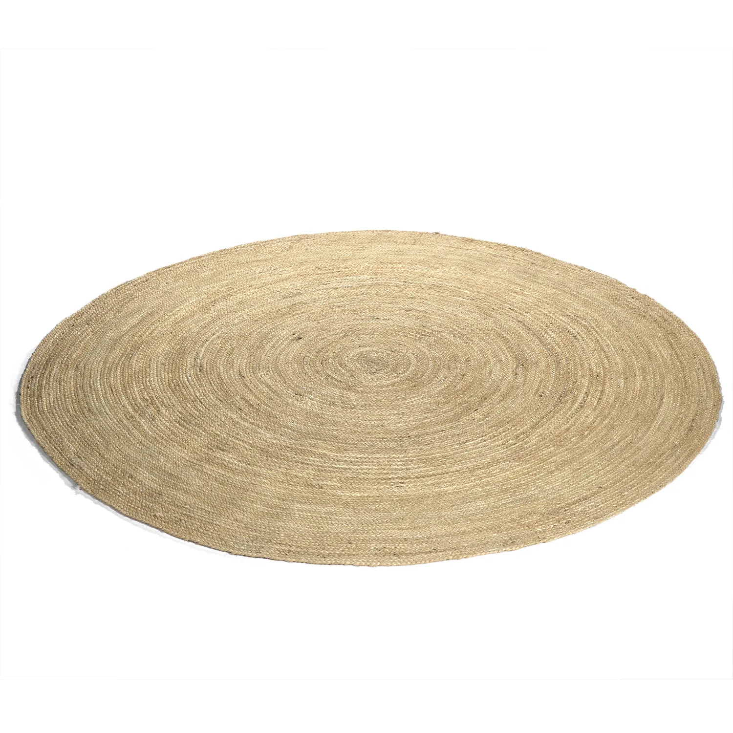 Alfombra redonda de yute - Amasia (naturaleza)