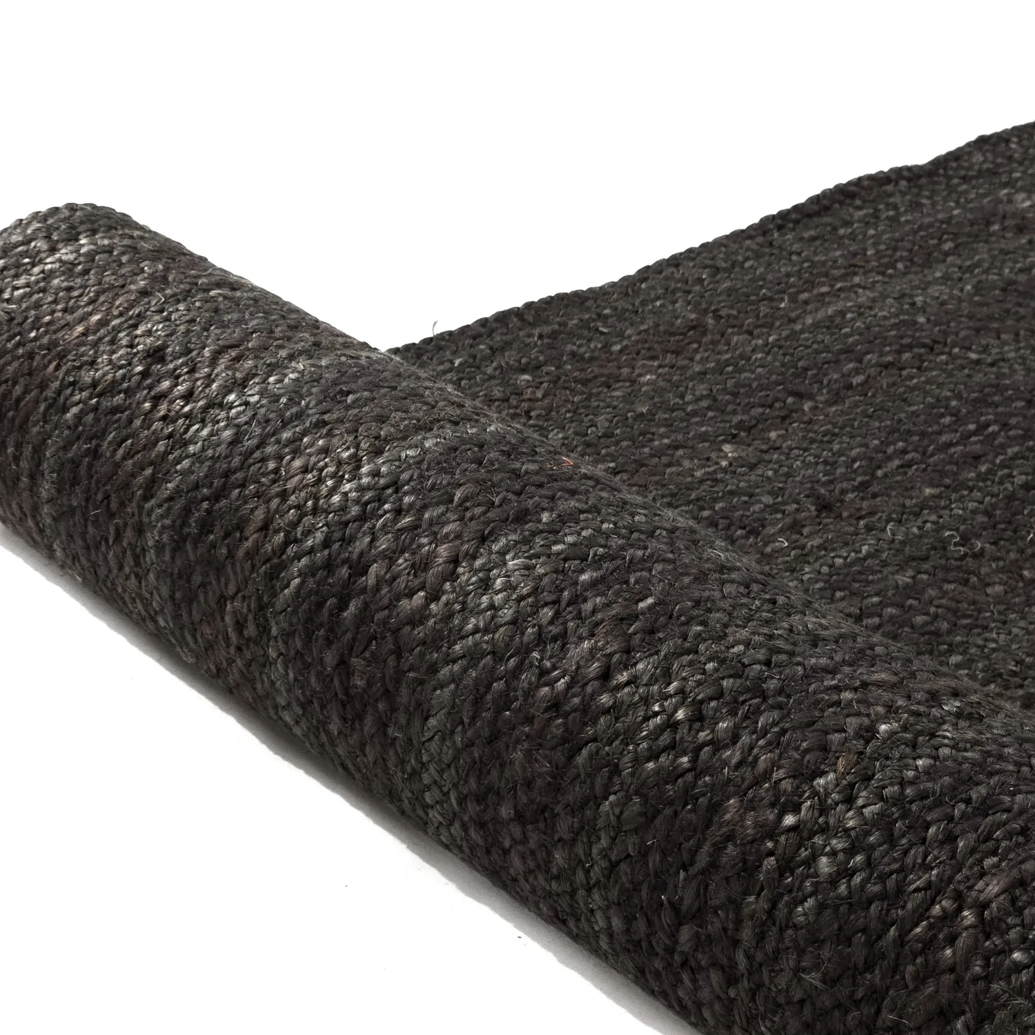 Alfombra de yute - Amasia (negro)