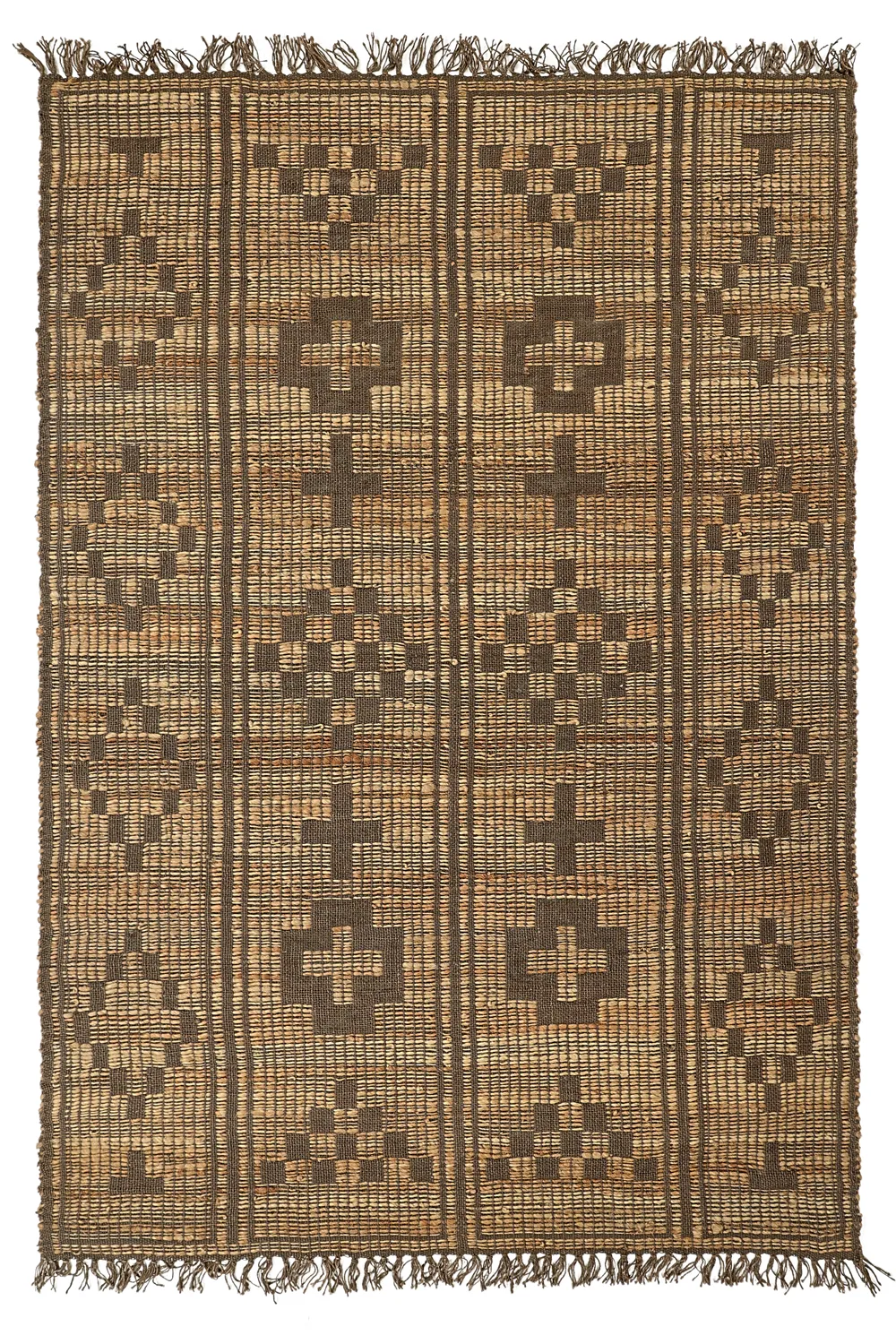 Alfombra de yute - Daria (marrón)