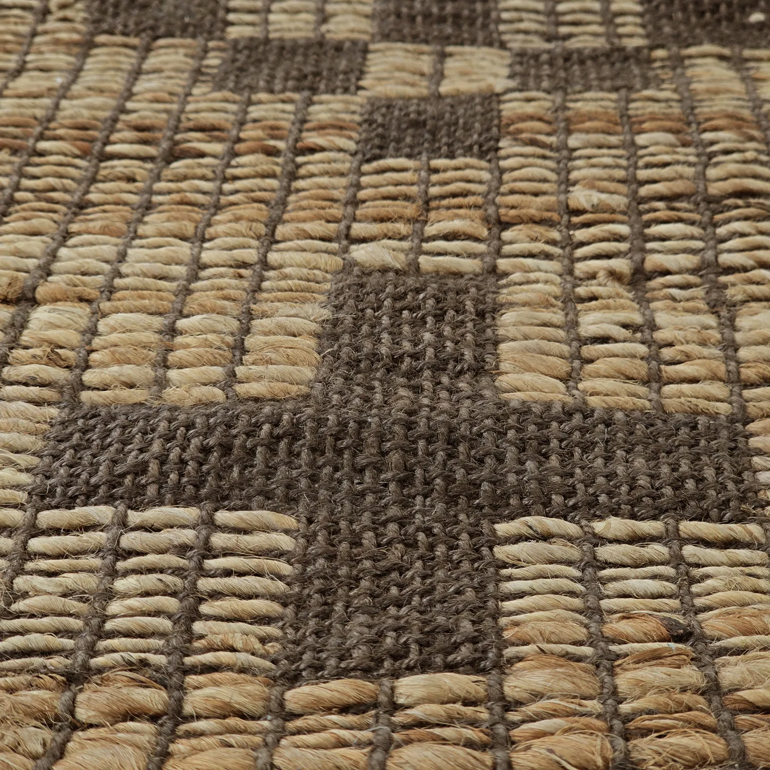 Alfombra de yute - Daria (marrón)