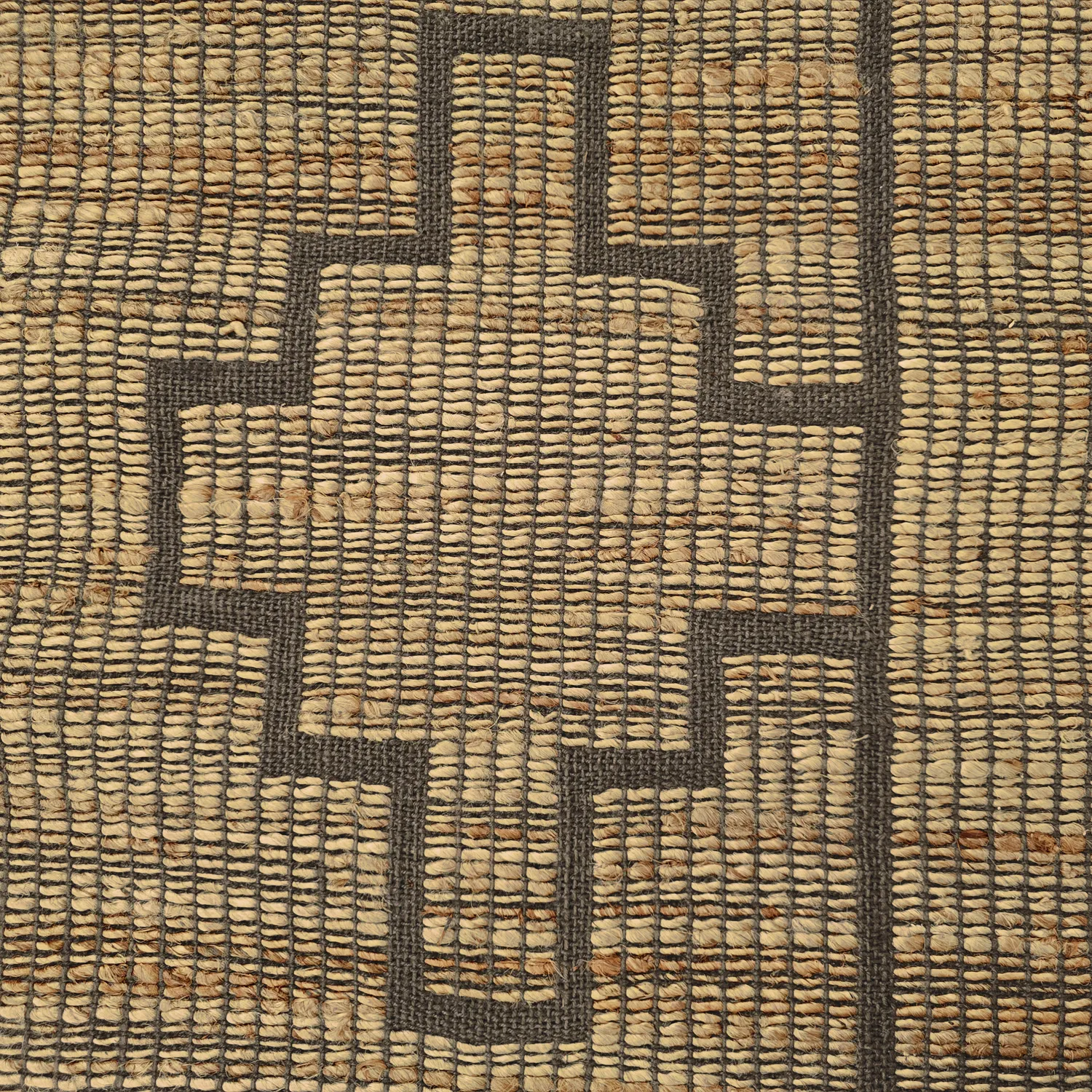 Alfombra de yute - Kavita (marrón)