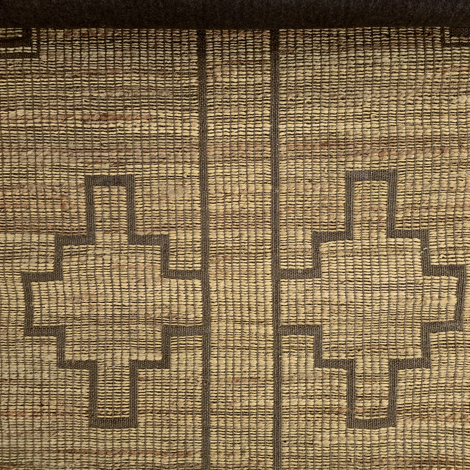 Alfombra de yute - Kavita (marrón)