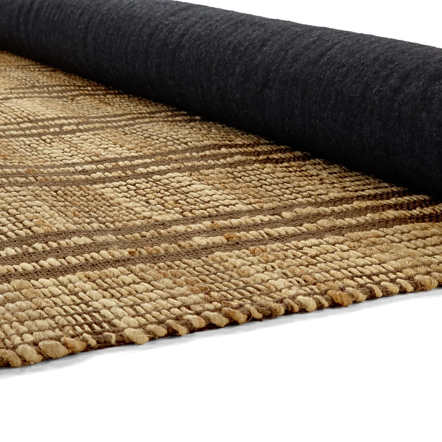 Alfombra de yute - Sanah (marrón)