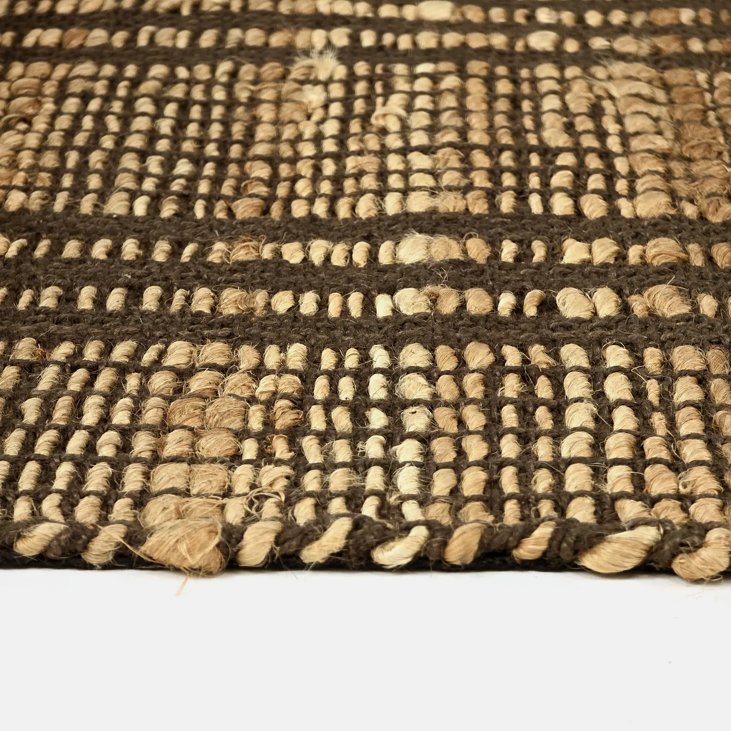 Alfombra de yute - Sanah (marrón)