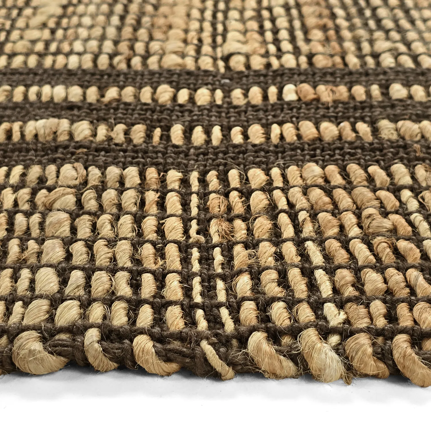 Alfombra de yute - Sanah (marrón)
