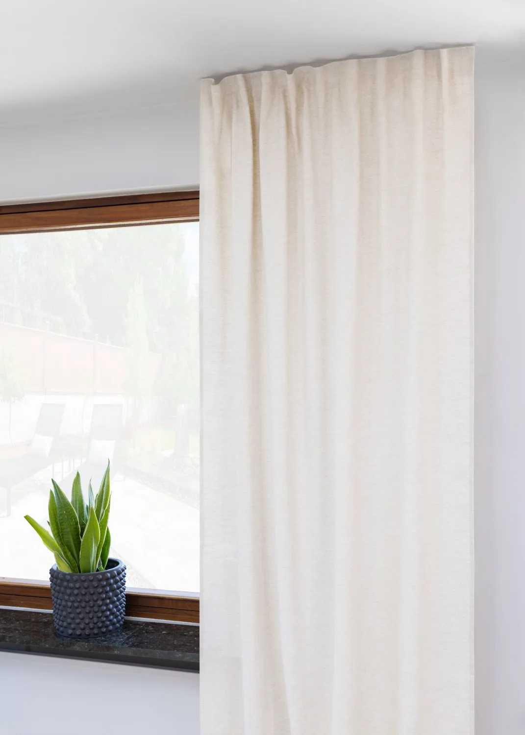 Cortinas - Cortinas de lino Kali (beige)