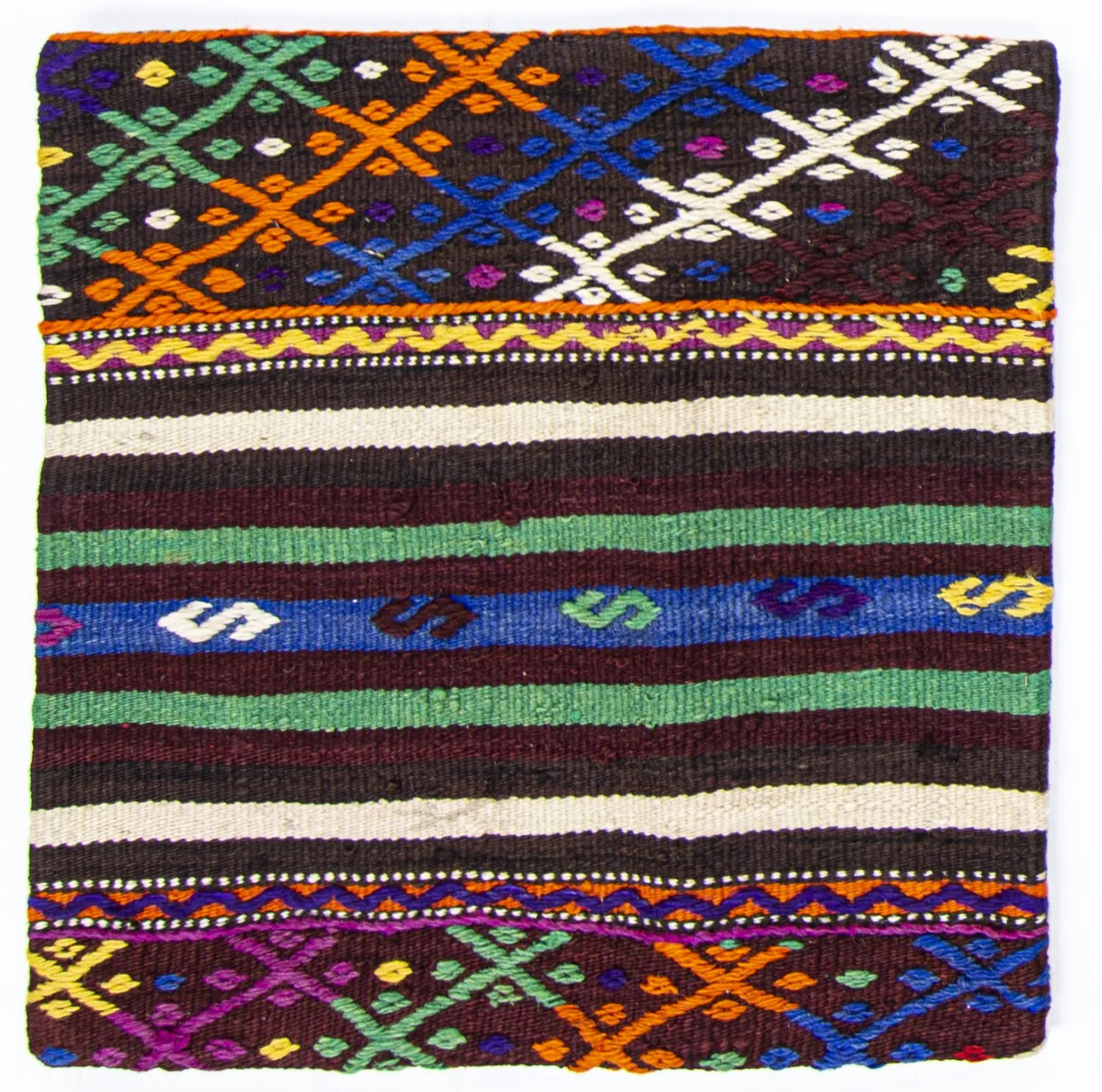 Funda de cojín kilim 50 x 50 cm