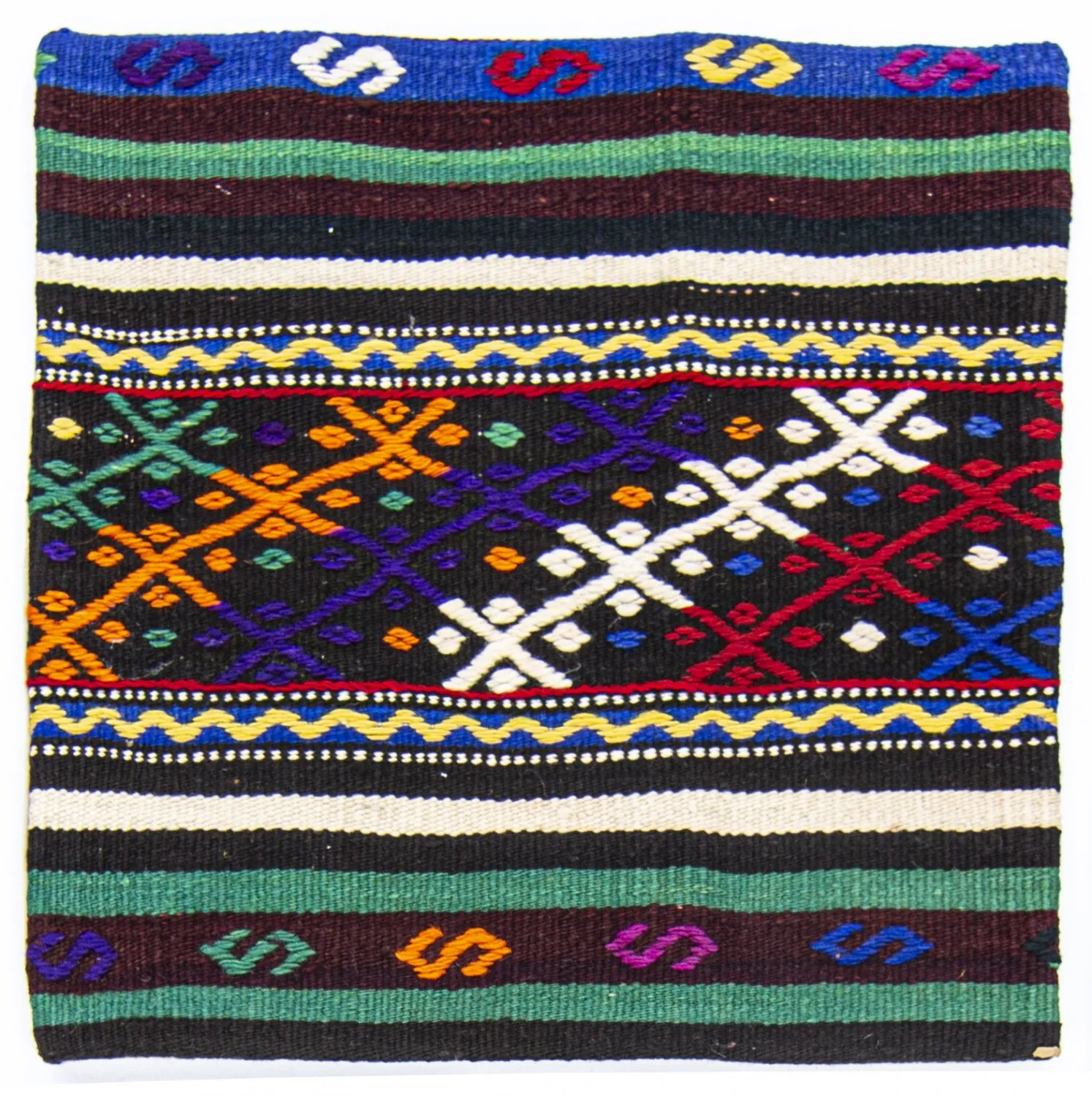 Funda de cojín kilim 50 x 50 cm
