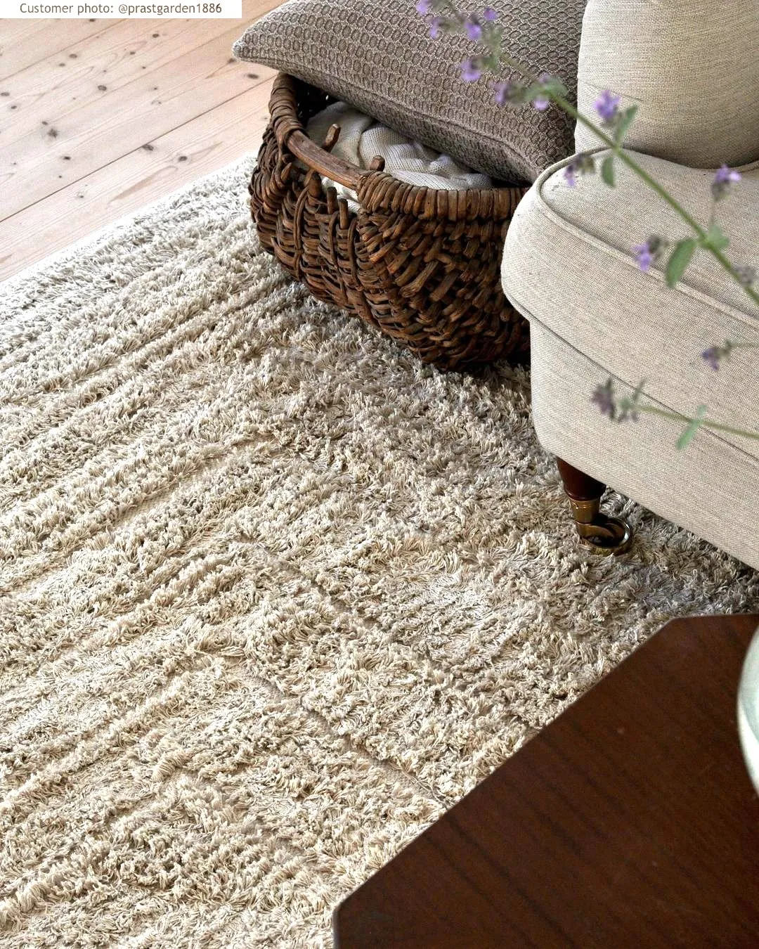 Alfombras de pelo largo - Kendra Natural Cotton Shaggy (nature)