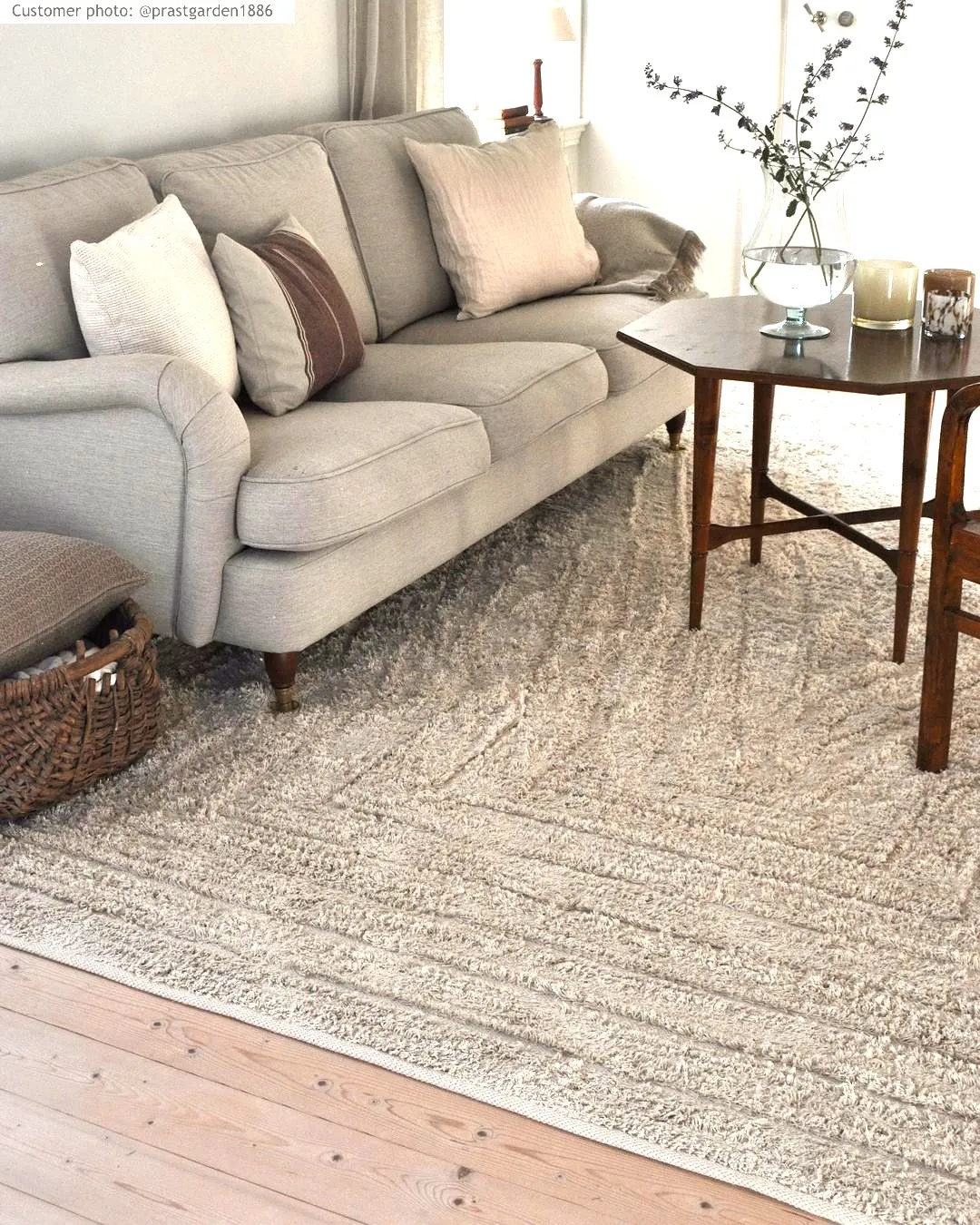 Alfombras de pelo largo - Kendra Natural Cotton Shaggy (nature)