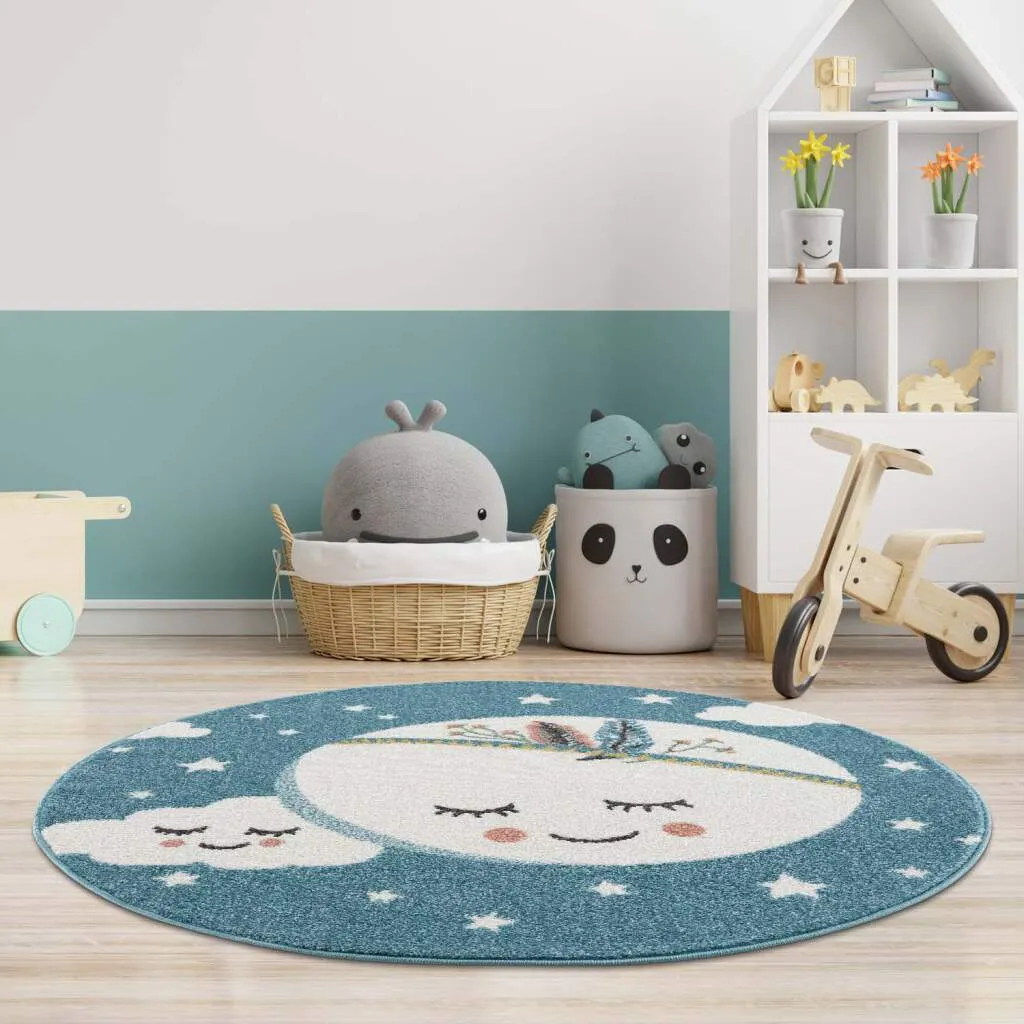 Alfombra infantil -Night Sky Rund (multi)