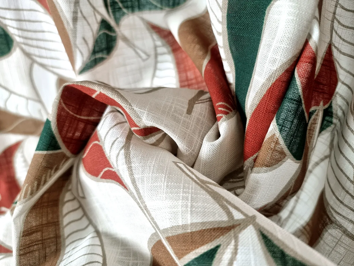 Paños de cocina en paquete de 2 - - Amalie (beige/rust)