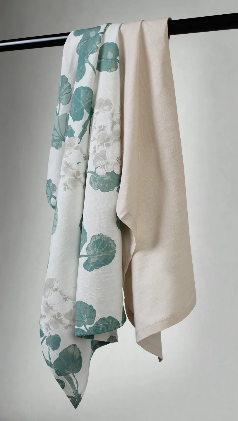 Paños de cocina en paquete de 2 - Amara (beige)