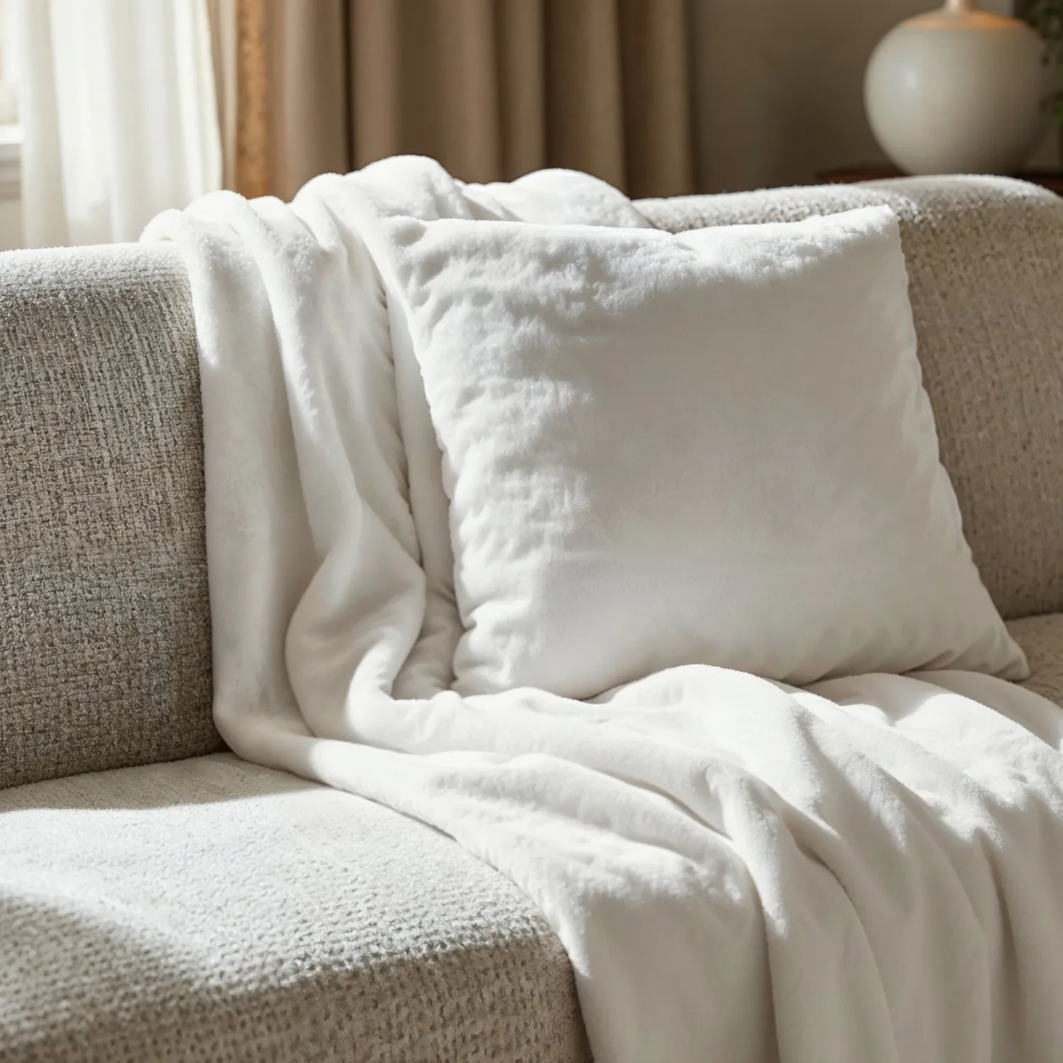Funda de almohada - Aranga Super Soft (blanco)