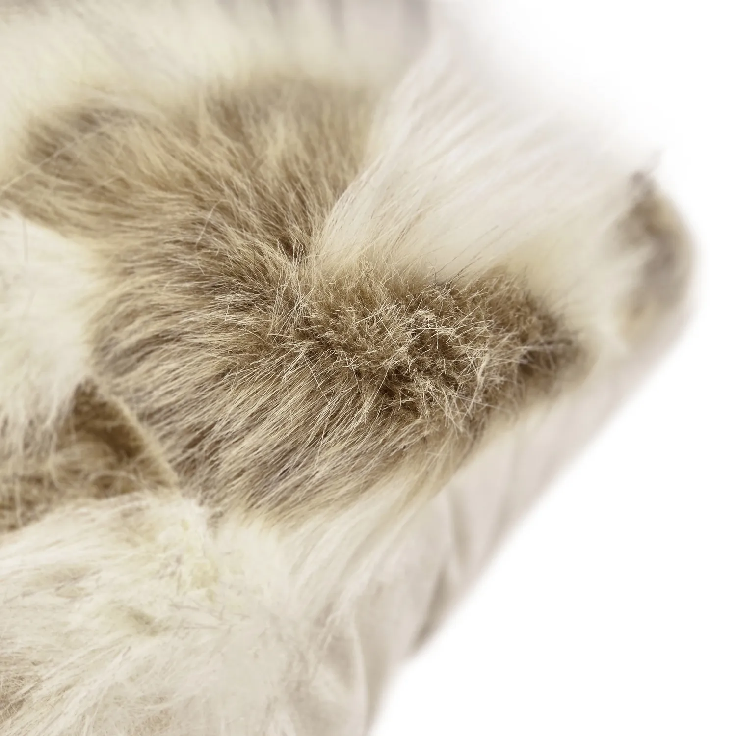 Funda de almohada - Clara (blanco/beige)