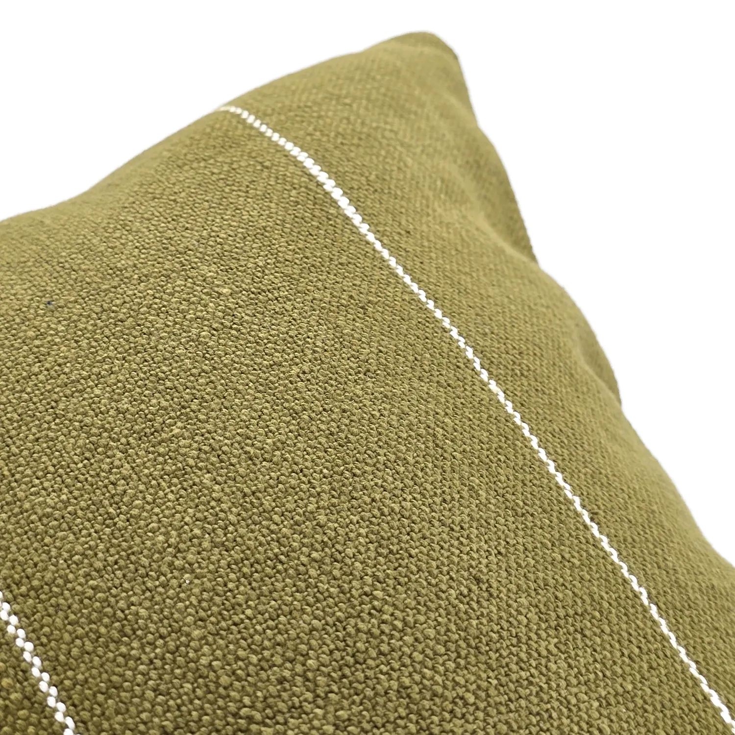 Funda de almohada - Martina Stripe (verde/blanco)