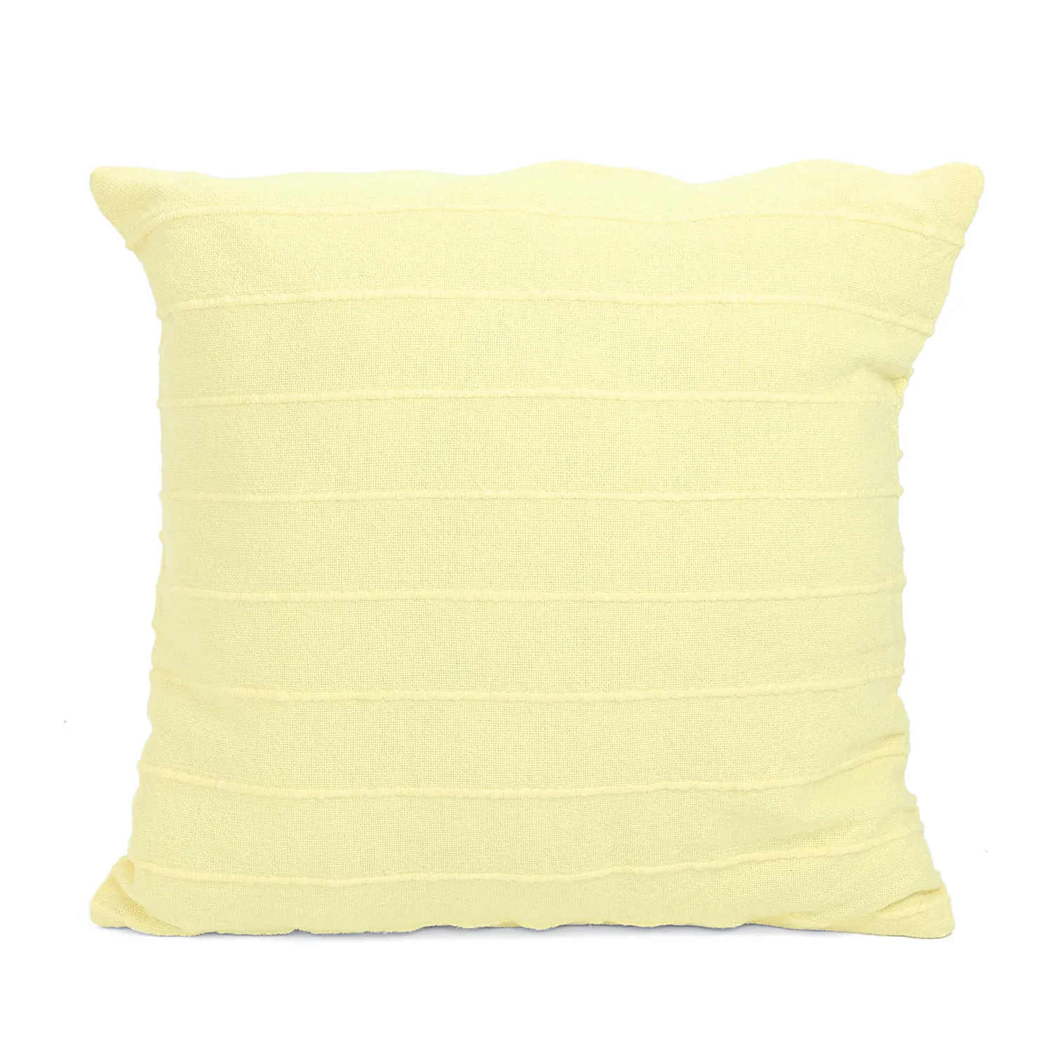 Funda de almohada - Nalani cotton cushion cover (amarillo claro)