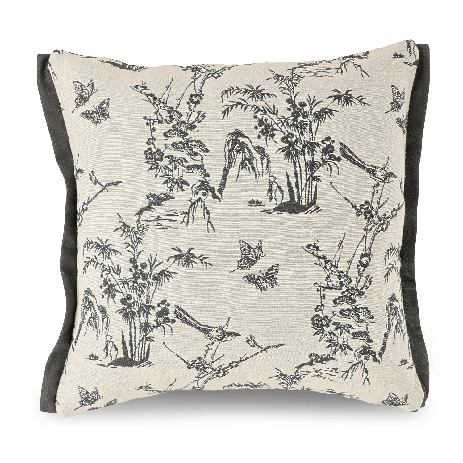 Funda de almohada - Viborg Embroidered Cushion Cover (multicolor)