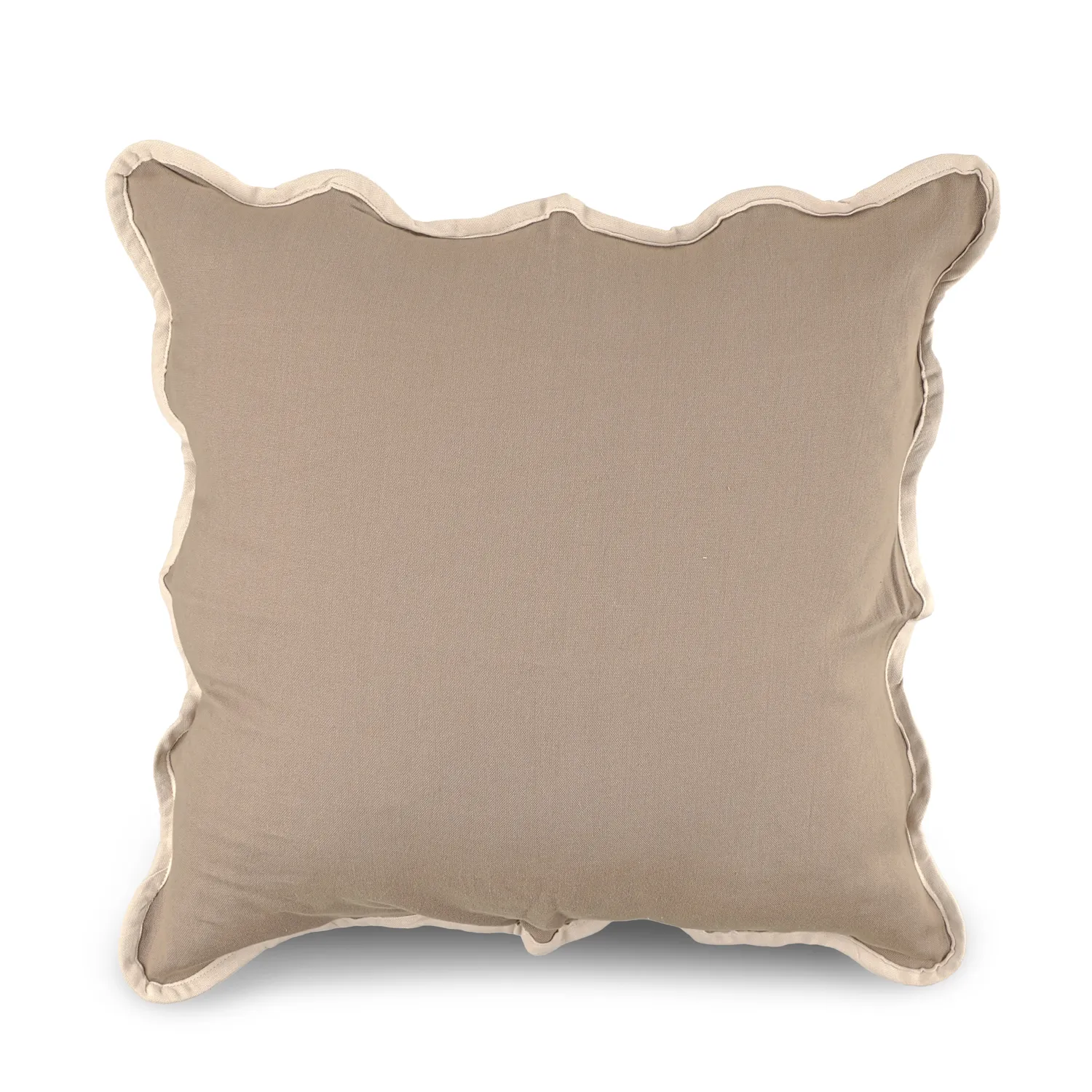 Funda de almohada - Yrsa (beige oscuro)